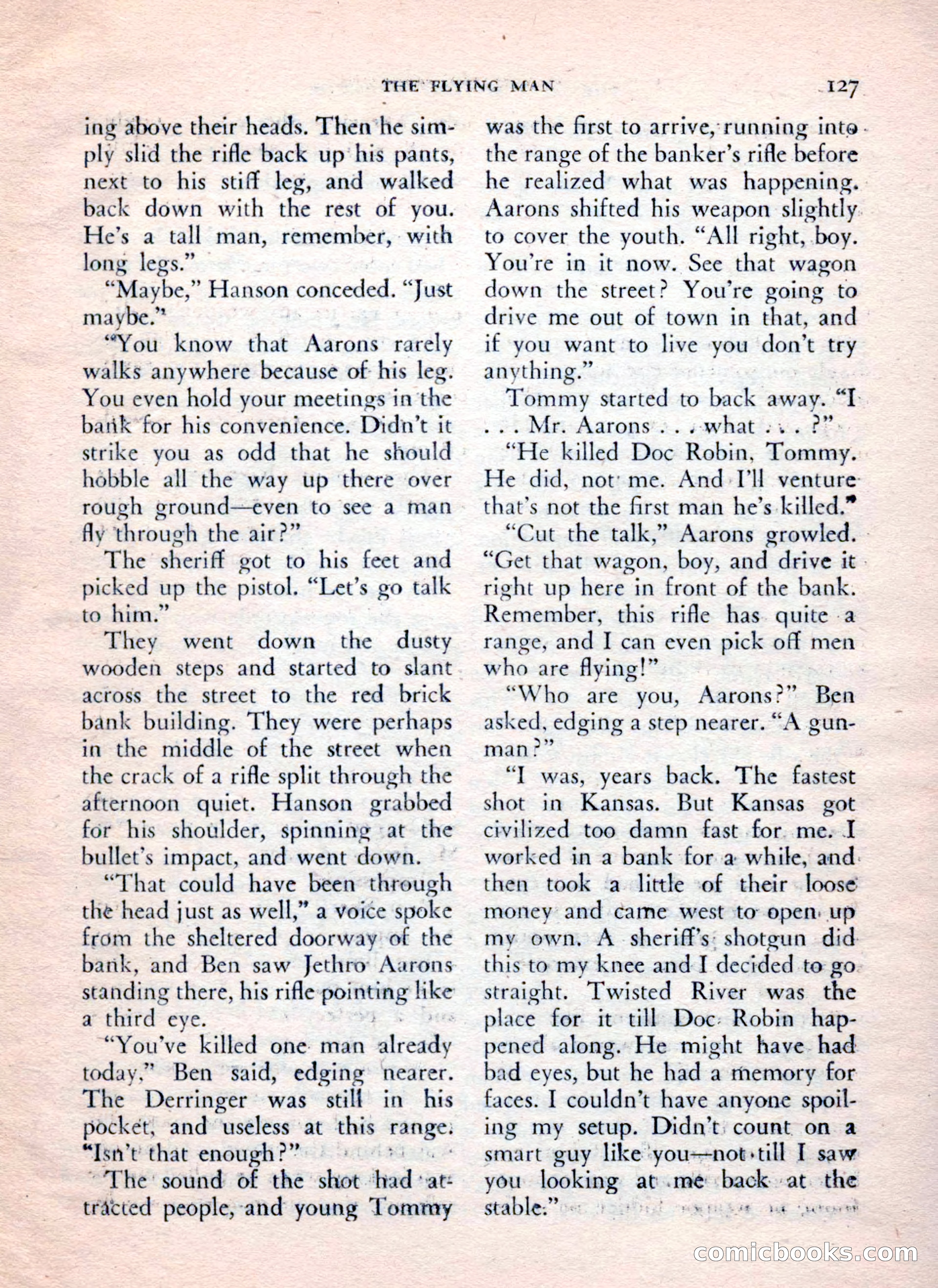The Saint Mystery Magazine, July 1962 — page 129 of 132