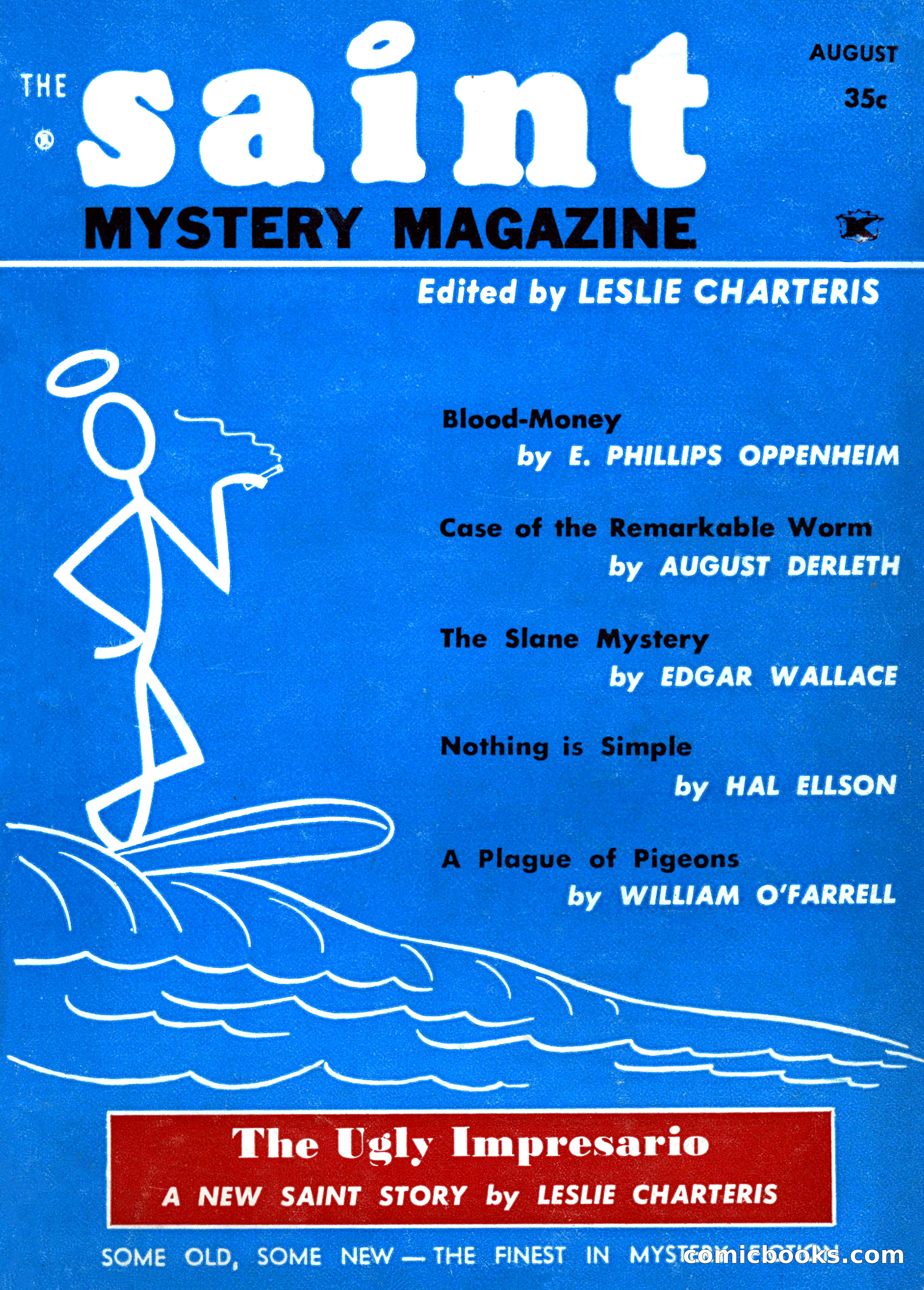 The Saint Mystery Magazine, August 1962 — page 1 of 132