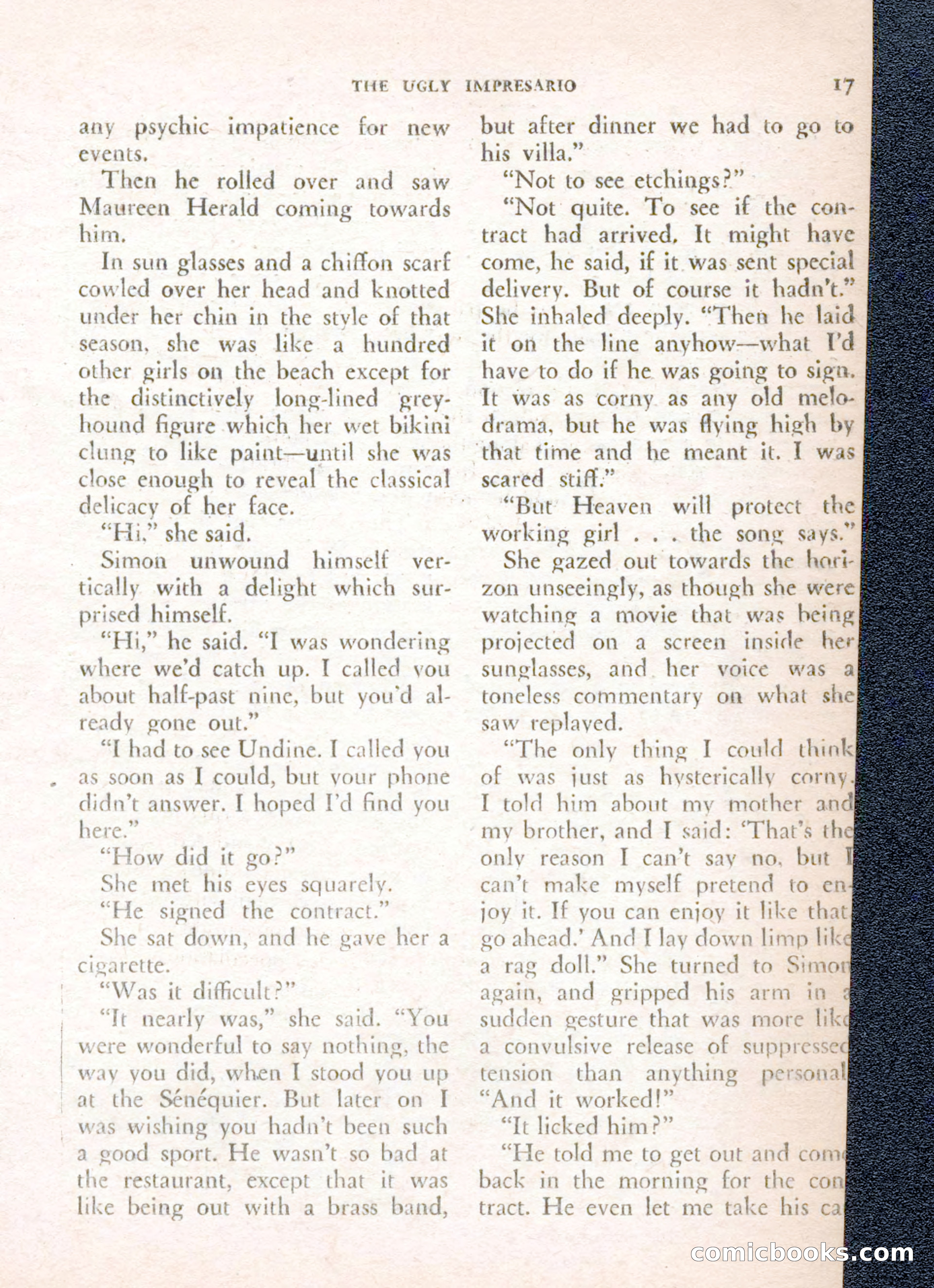 The Saint Mystery Magazine, August 1962 — page 19 of 132