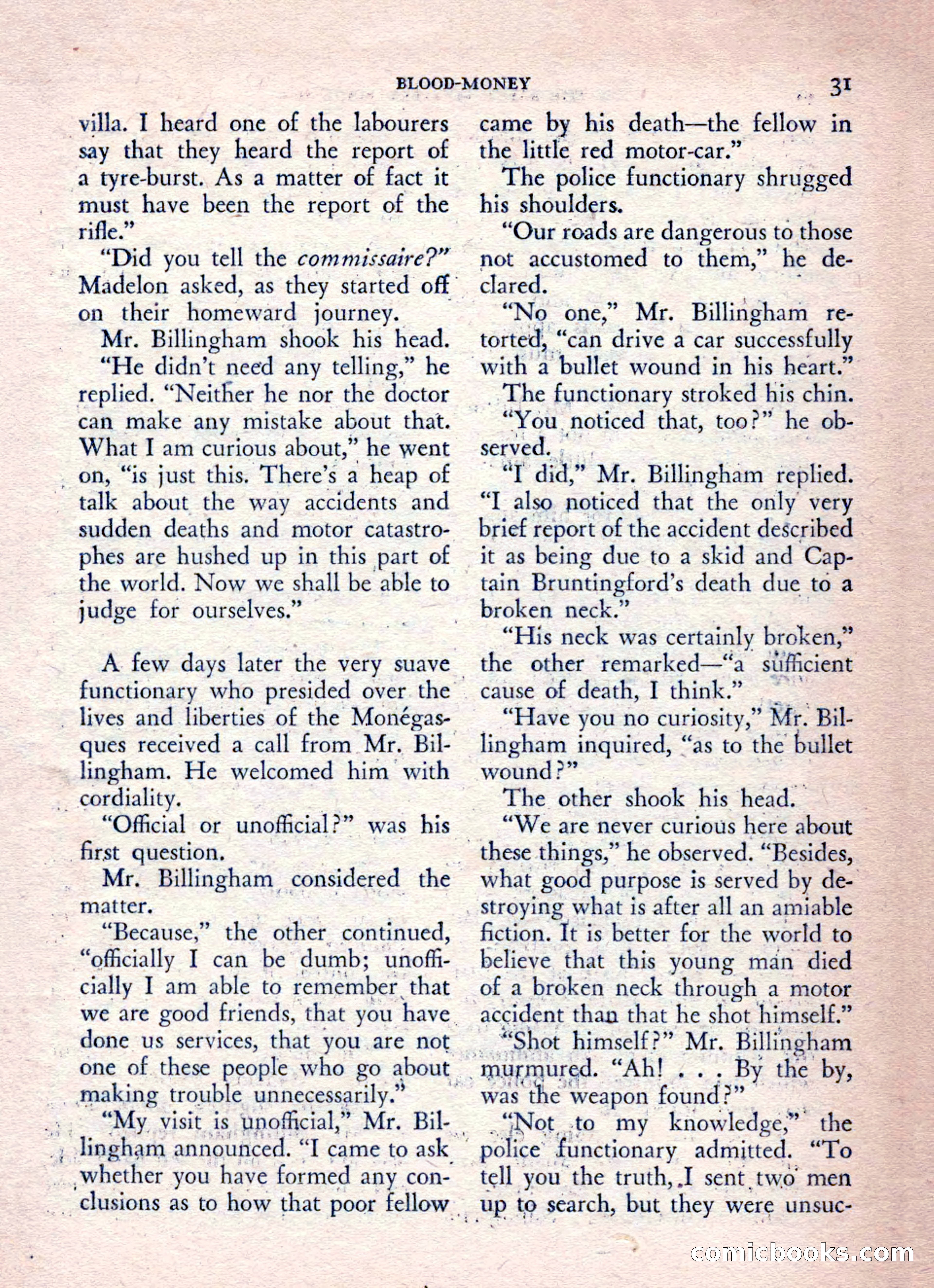 The Saint Mystery Magazine, August 1962 — page 33 of 132