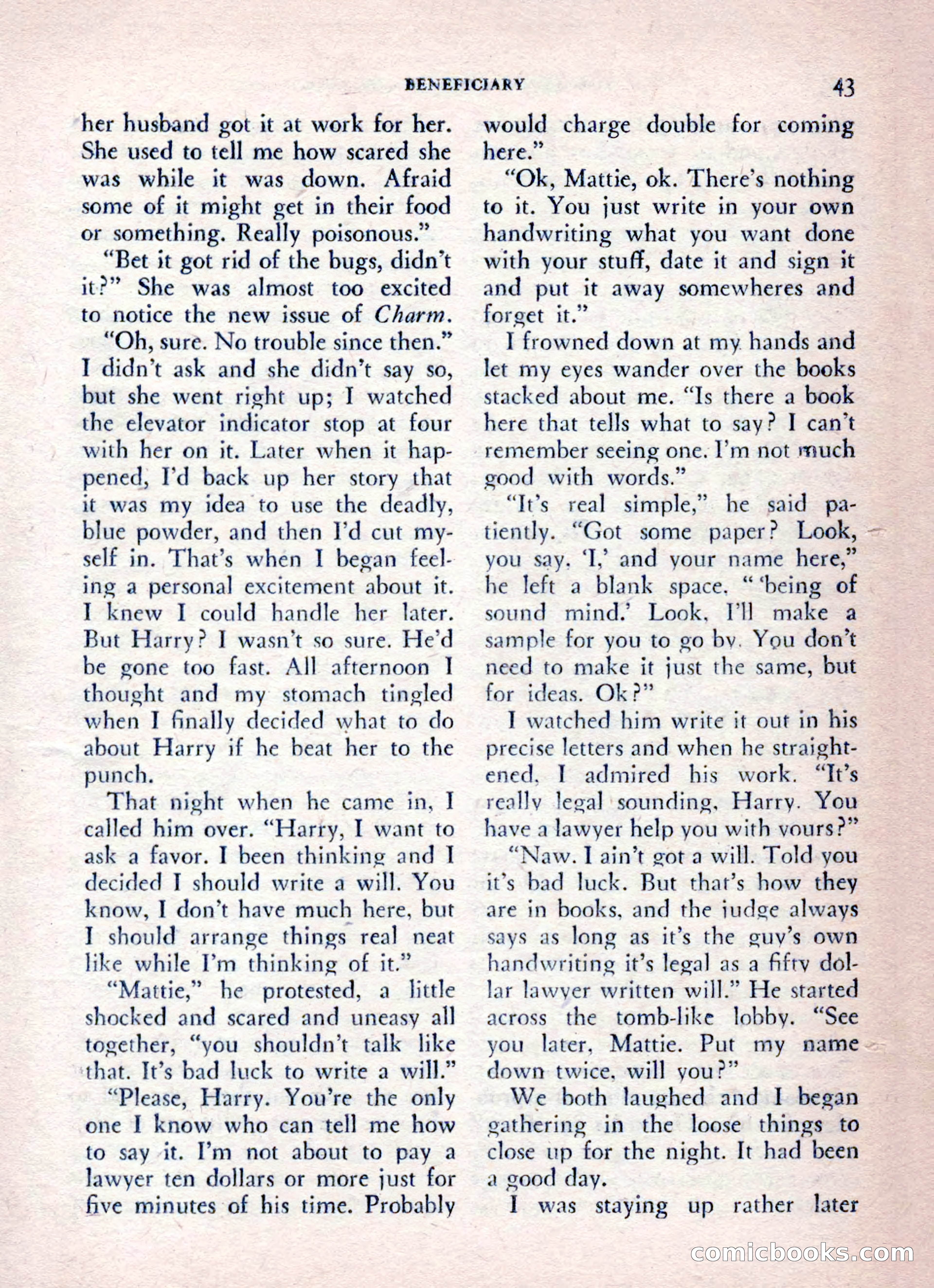The Saint Mystery Magazine, August 1962 — page 45 of 132