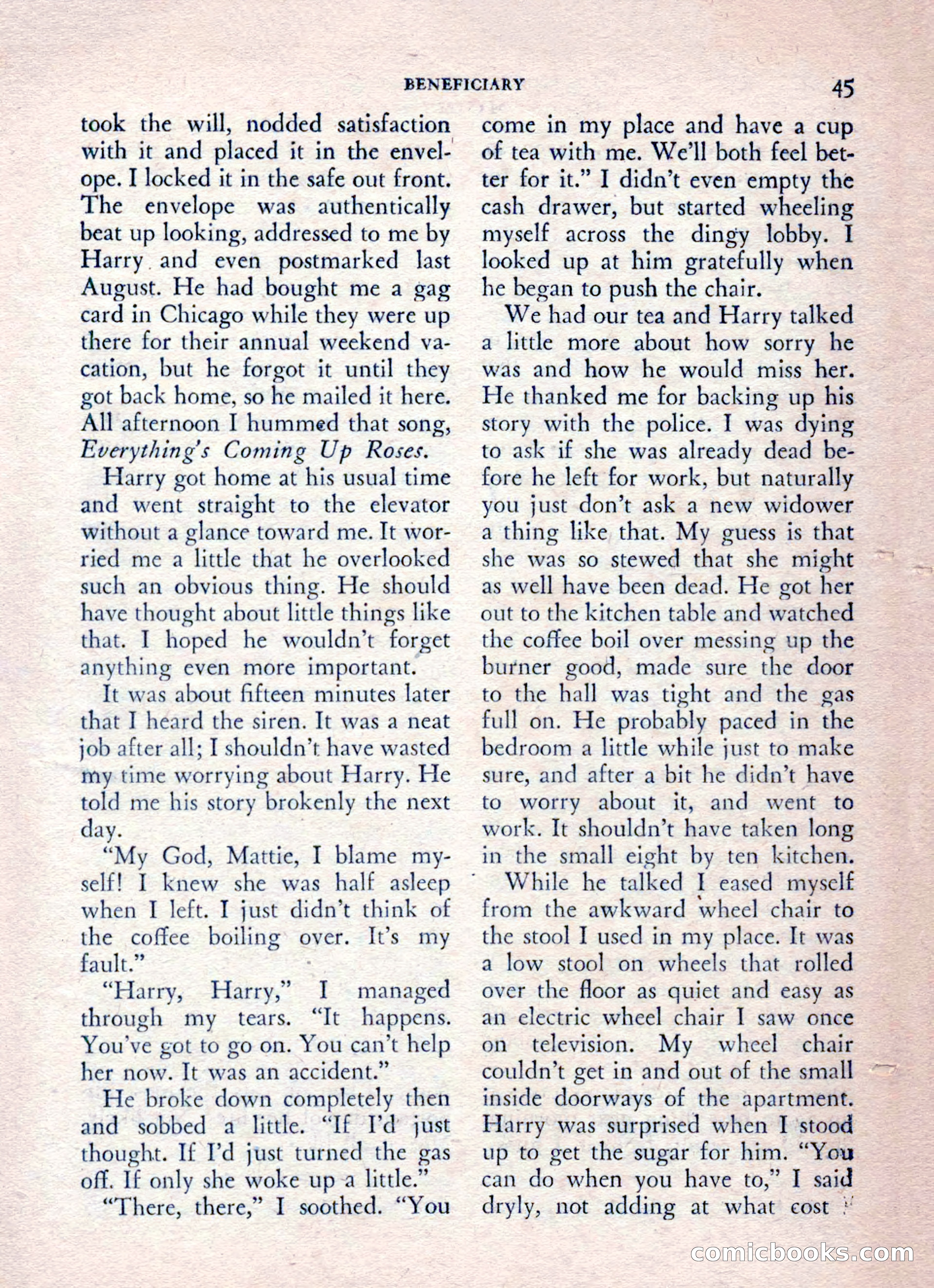 The Saint Mystery Magazine, August 1962 — page 47 of 132