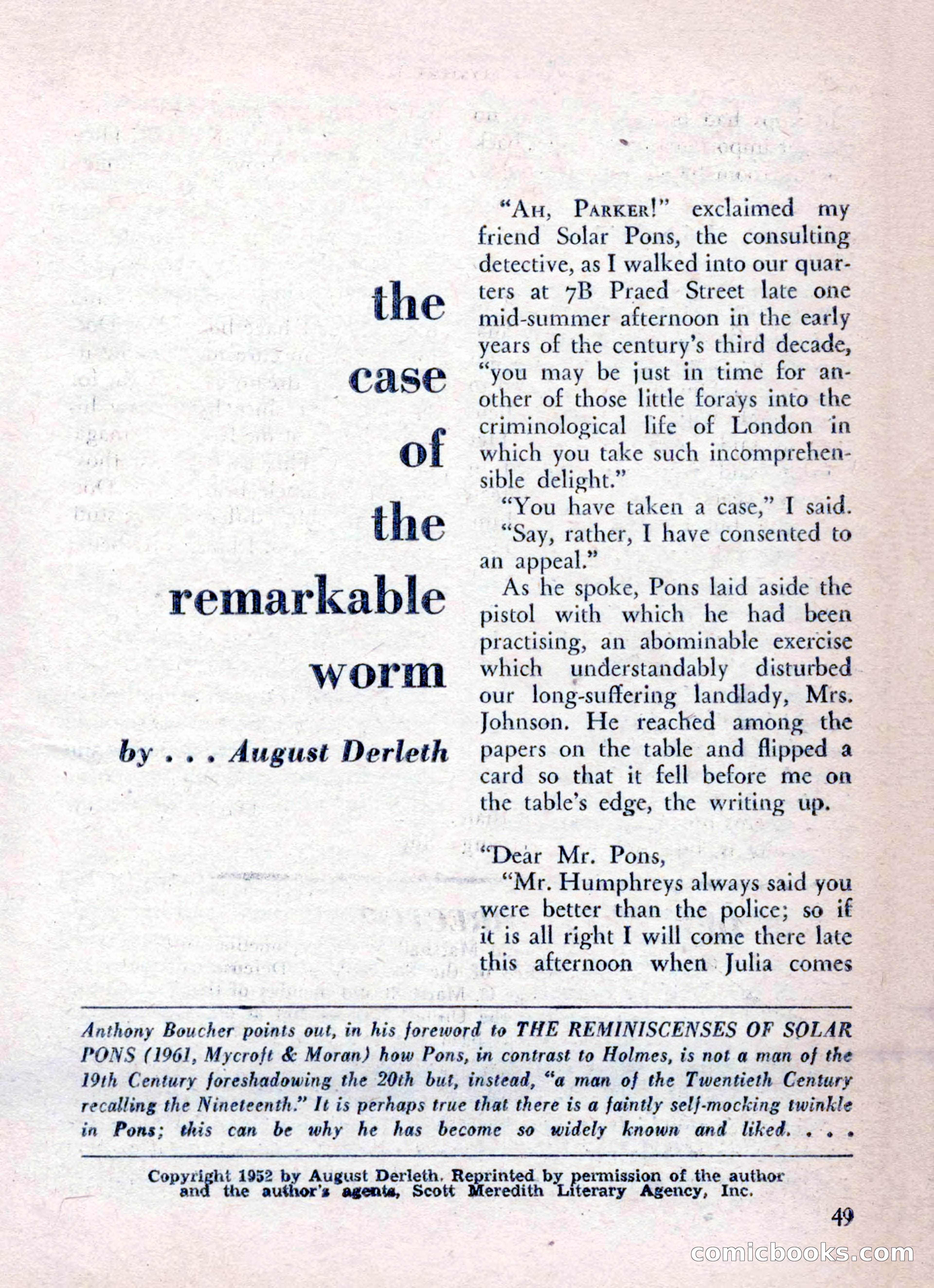 The Saint Mystery Magazine, August 1962 — page 51 of 132