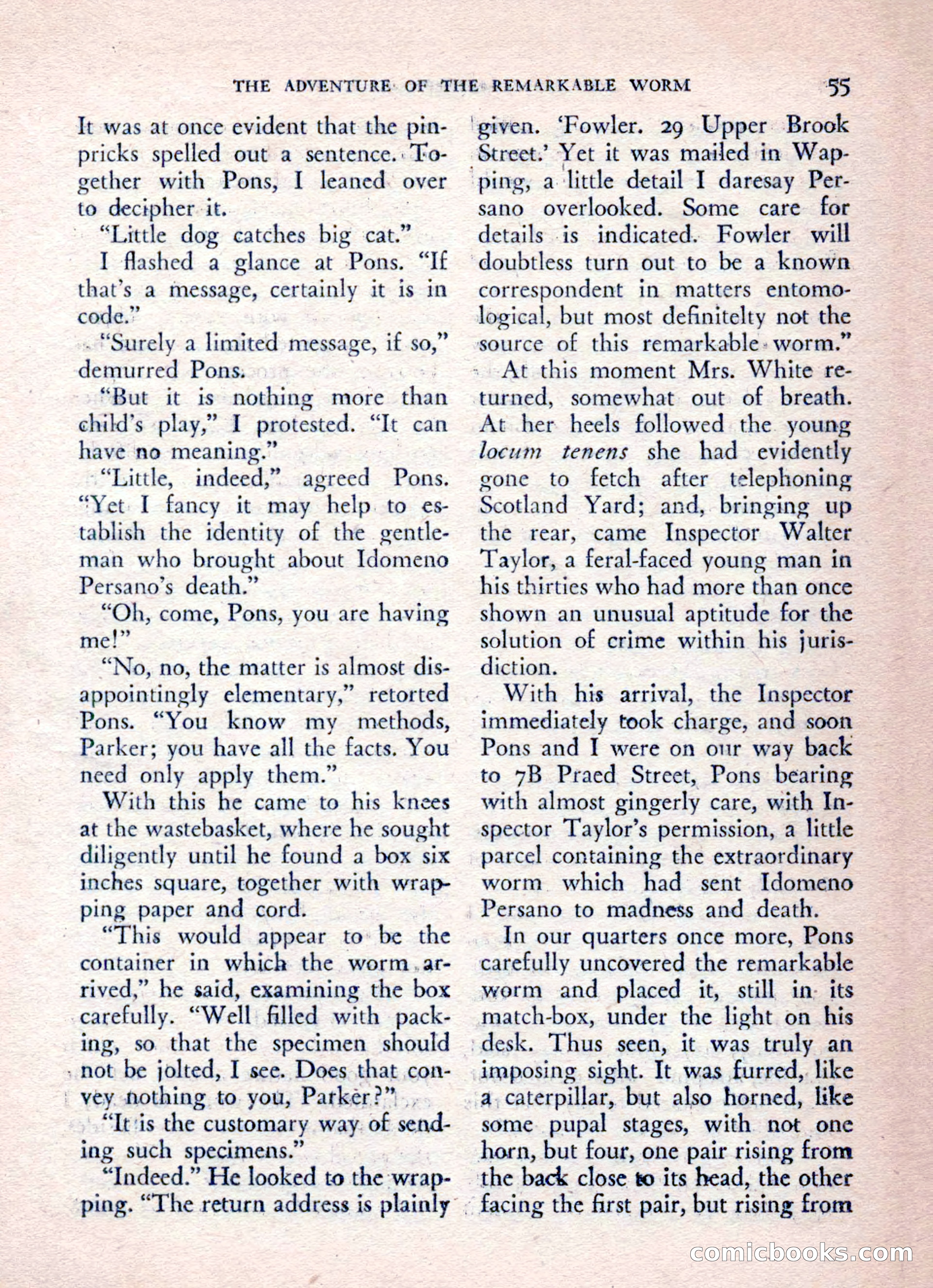 The Saint Mystery Magazine, August 1962 — page 57 of 132
