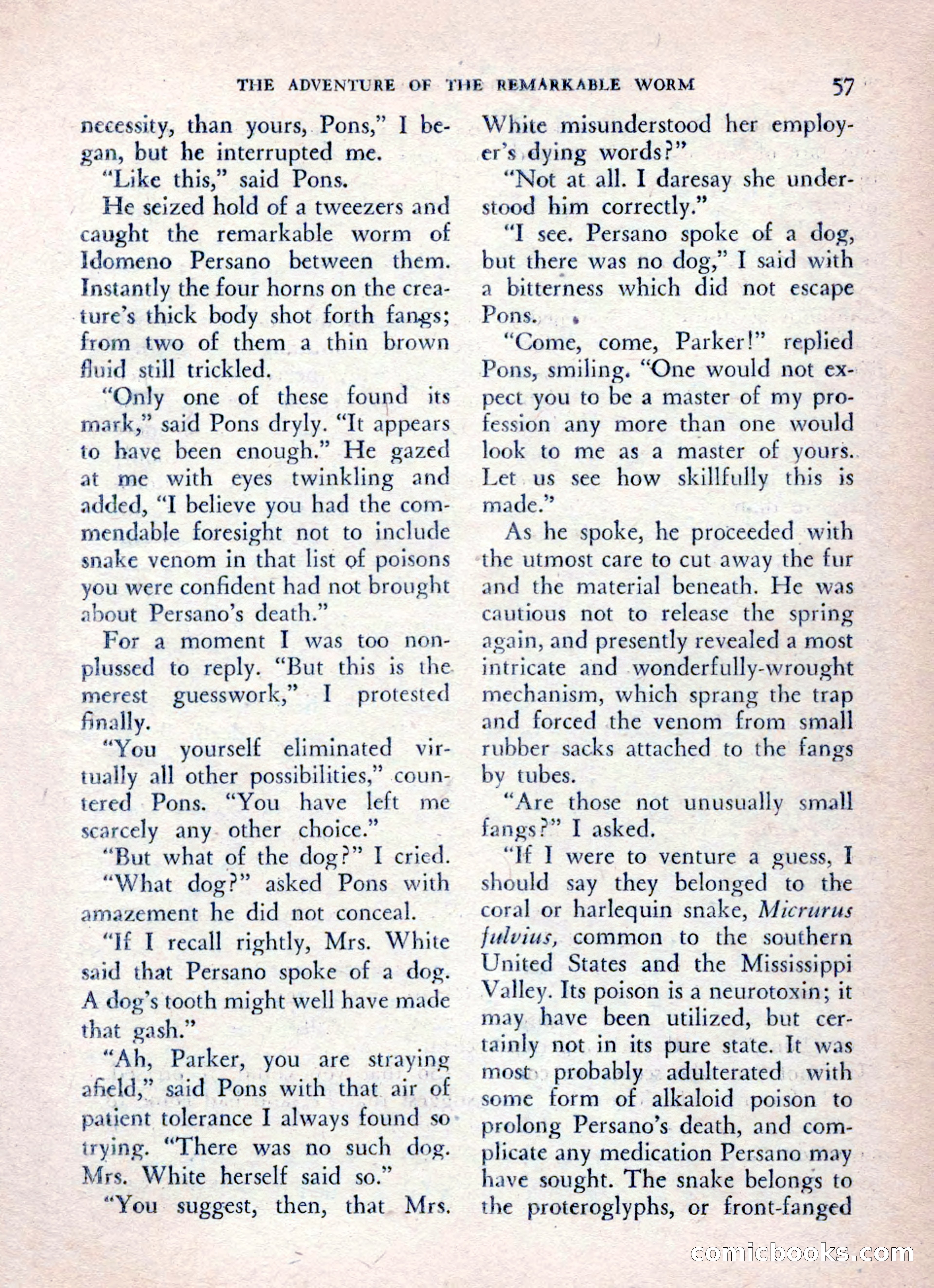 The Saint Mystery Magazine, August 1962 — page 59 of 132