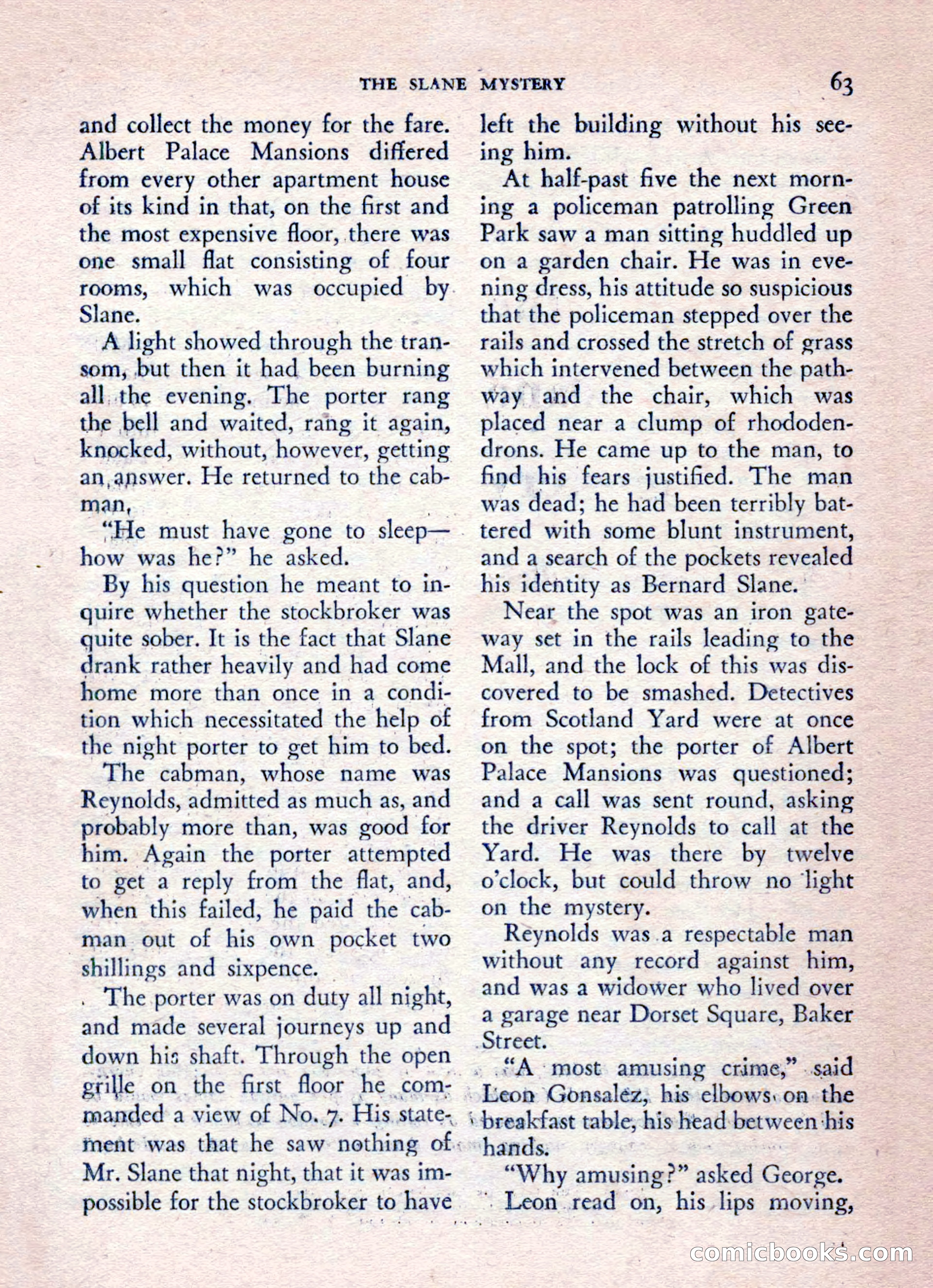 The Saint Mystery Magazine, August 1962 — page 65 of 132