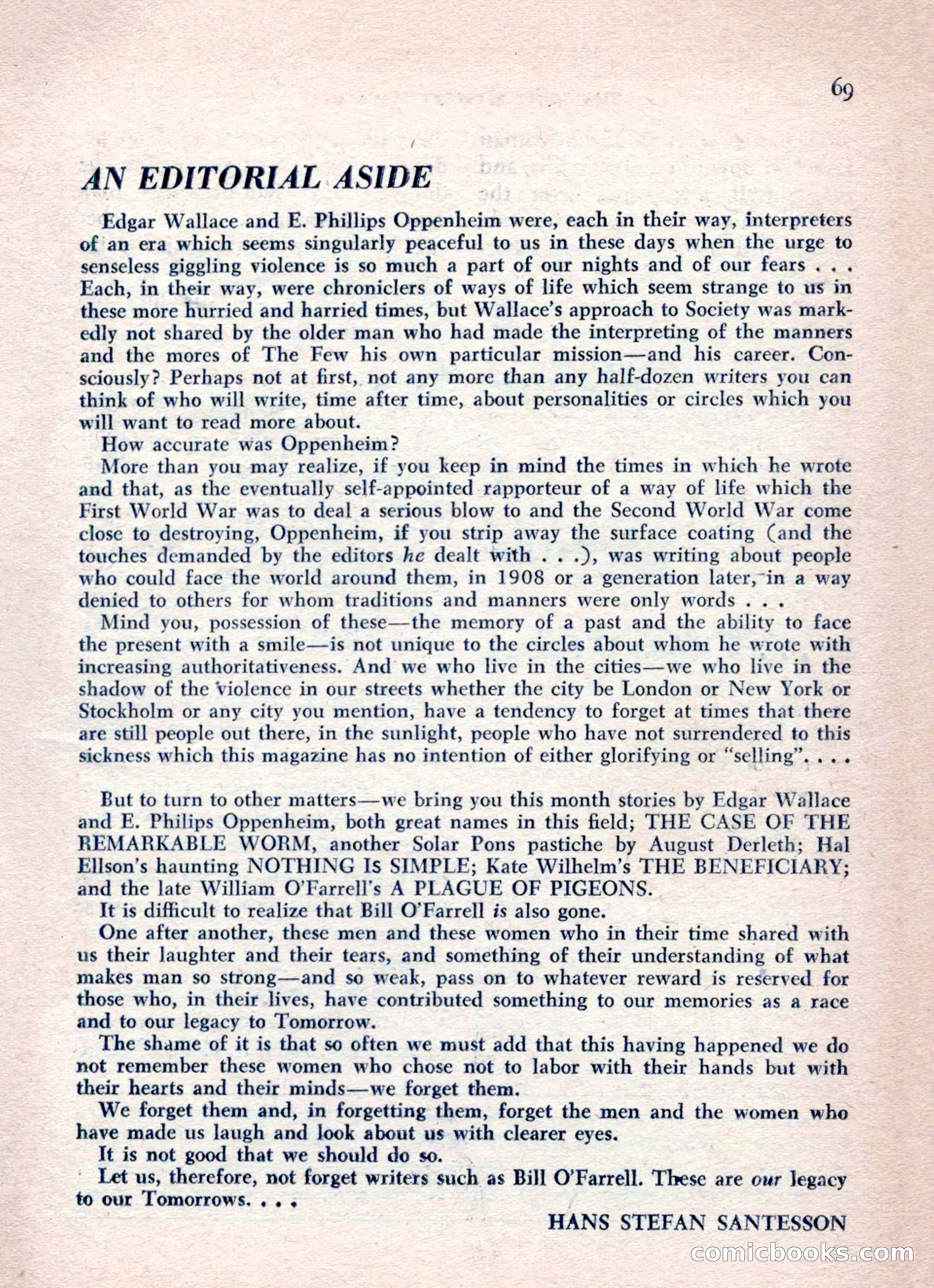 The Saint Mystery Magazine, August 1962 — page 71 of 132
