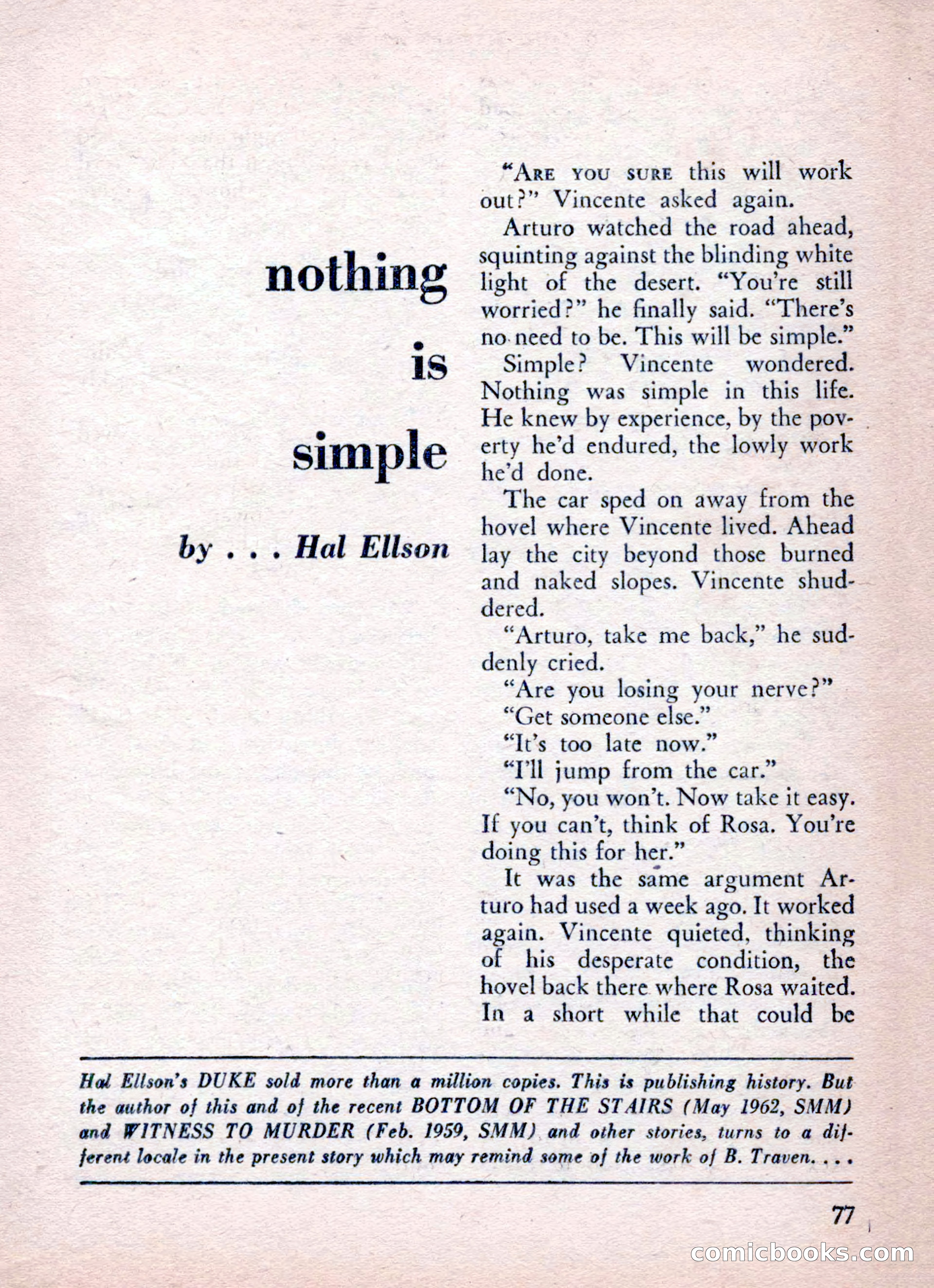 The Saint Mystery Magazine, August 1962 — page 79 of 132