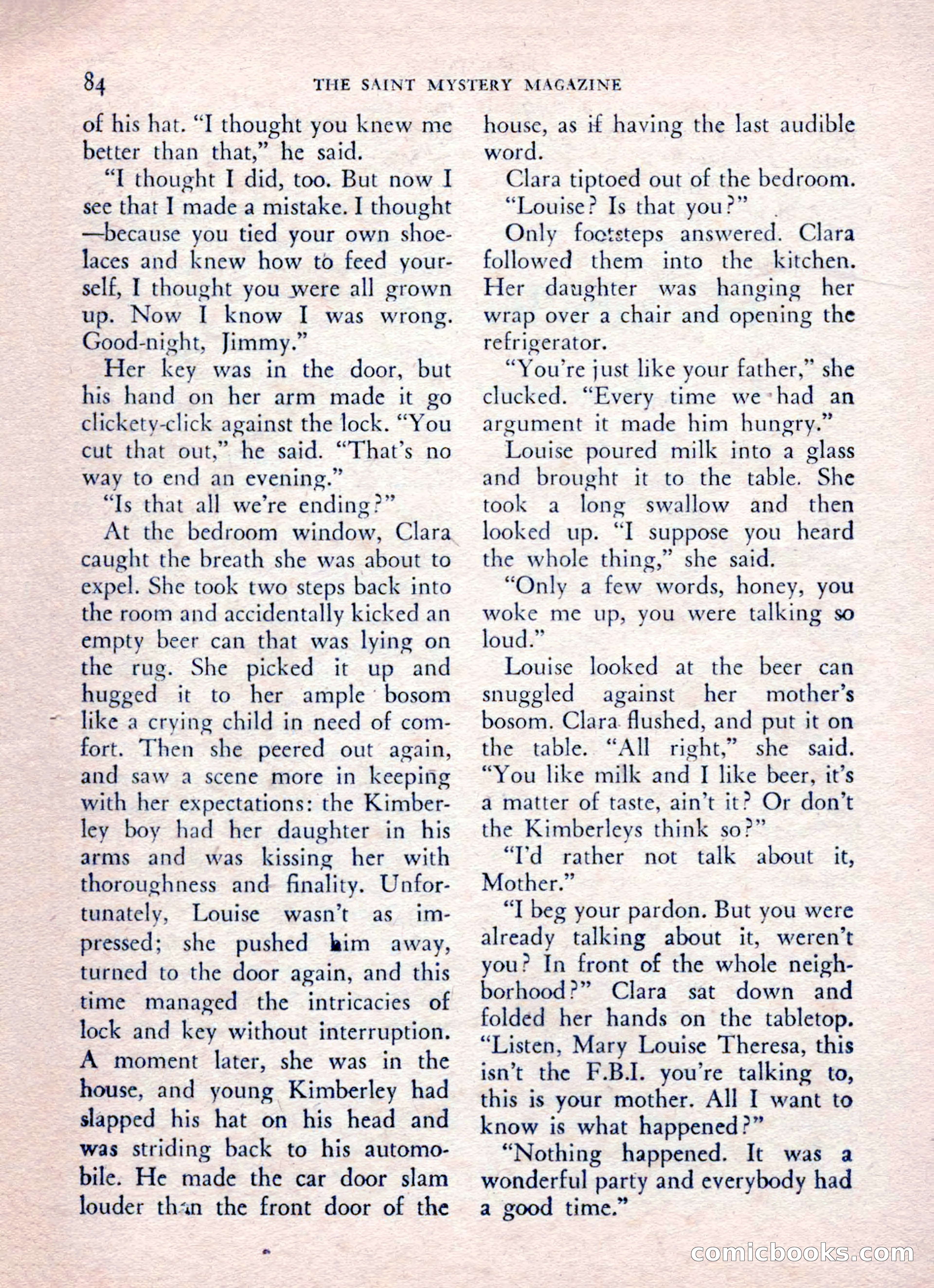 The Saint Mystery Magazine, August 1962 — page 86 of 132