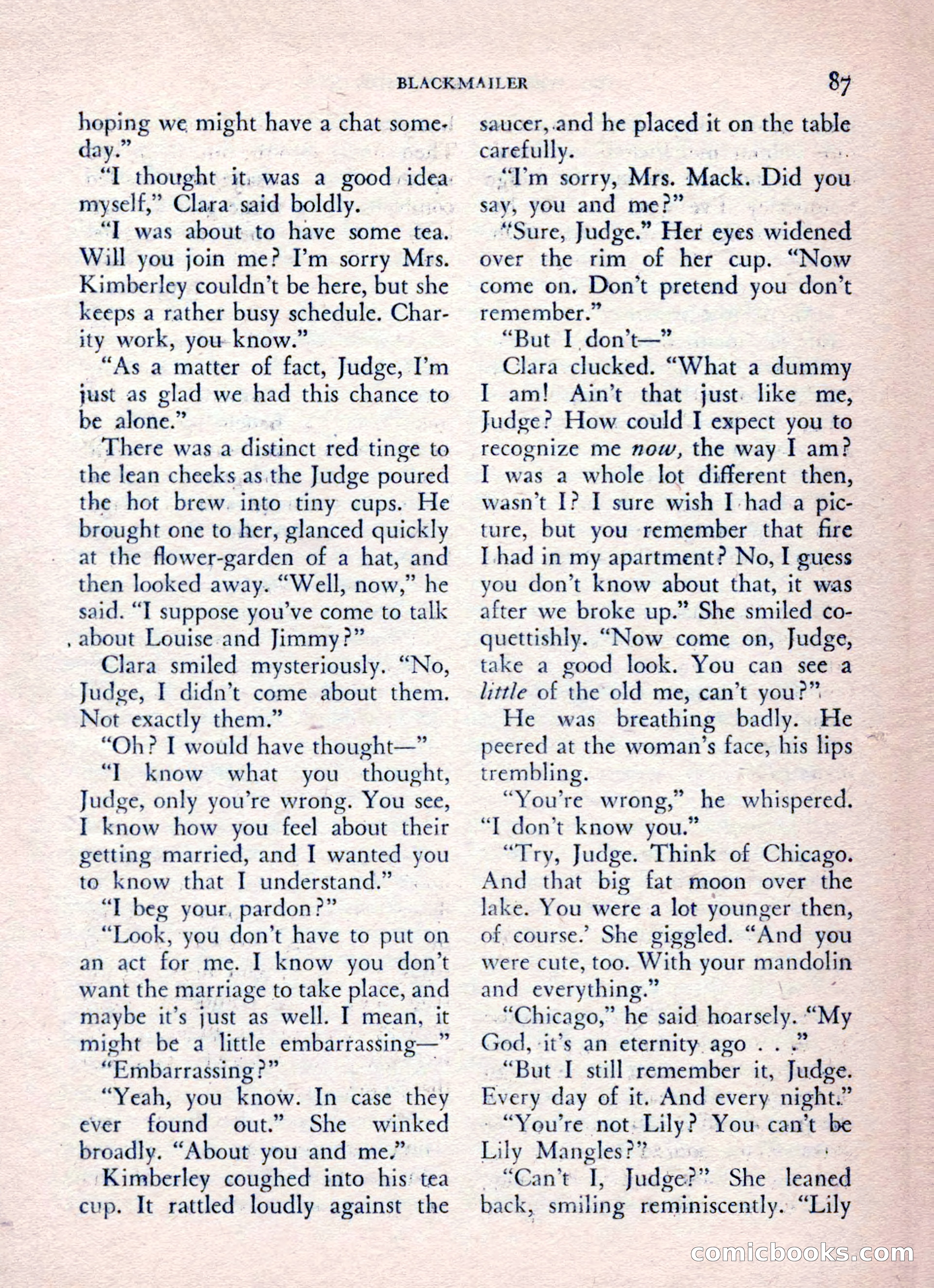 The Saint Mystery Magazine, August 1962 — page 89 of 132