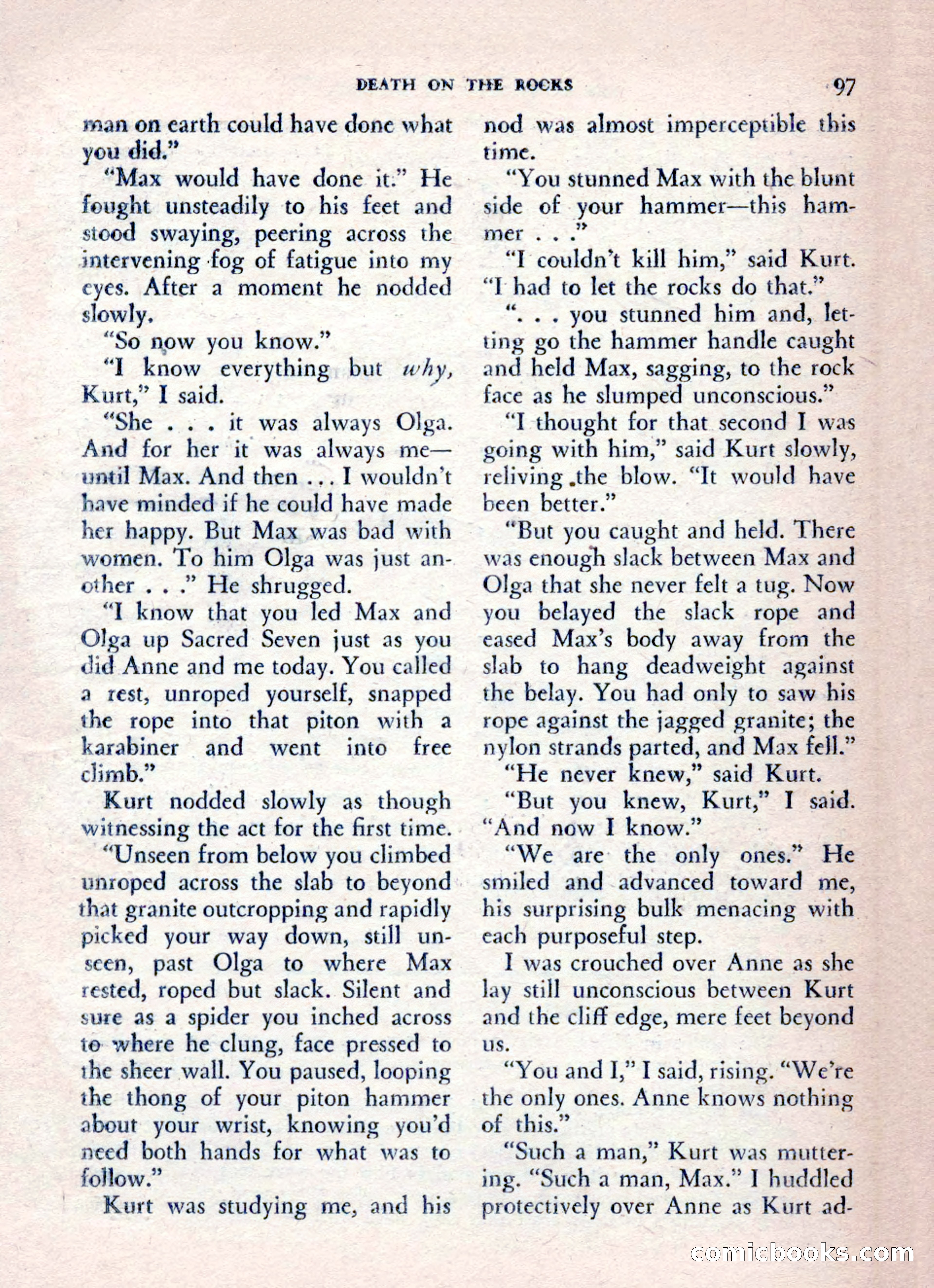The Saint Mystery Magazine, August 1962 — page 99 of 132