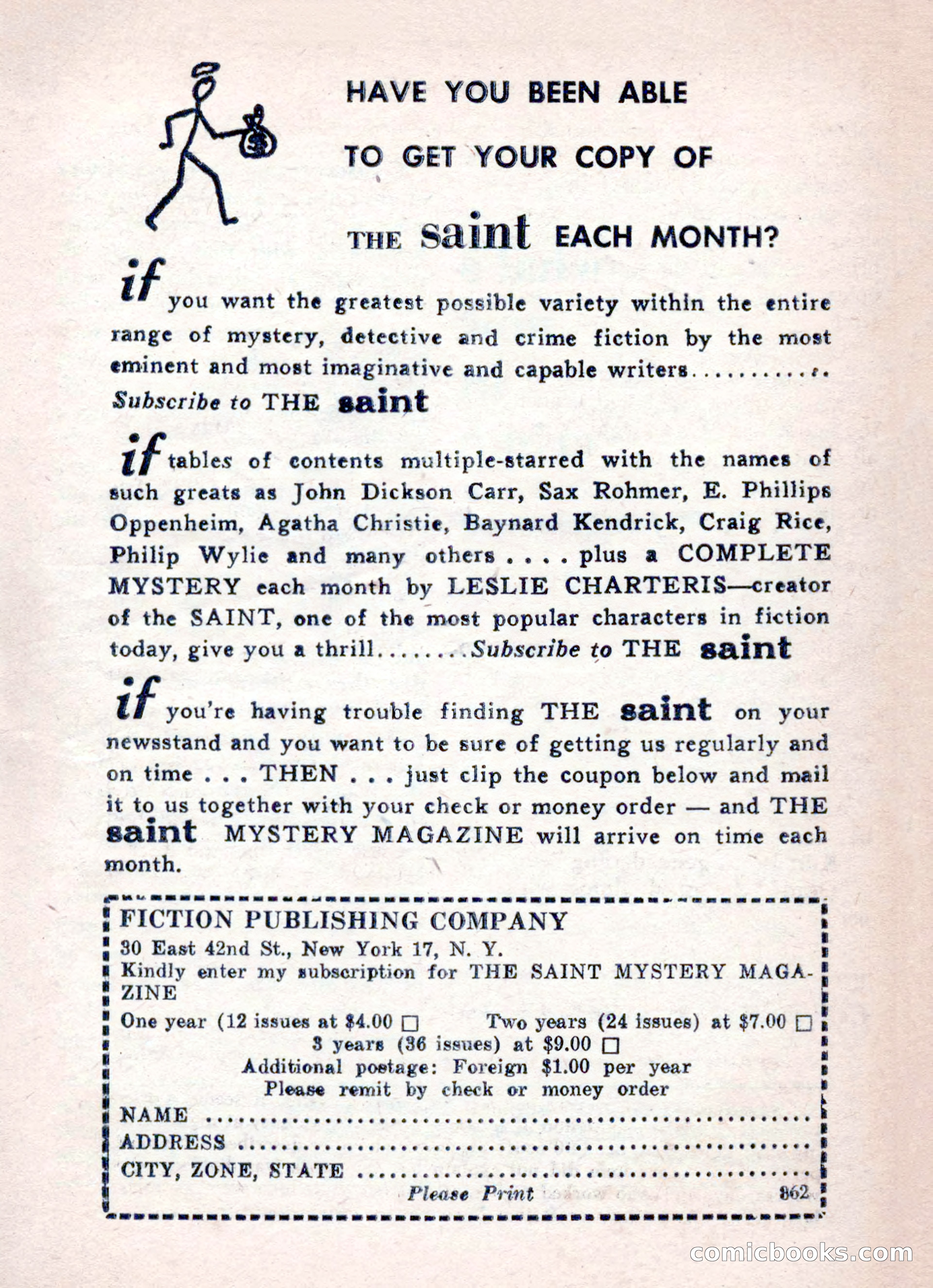 The Saint Mystery Magazine, August 1962 — page 101 of 132