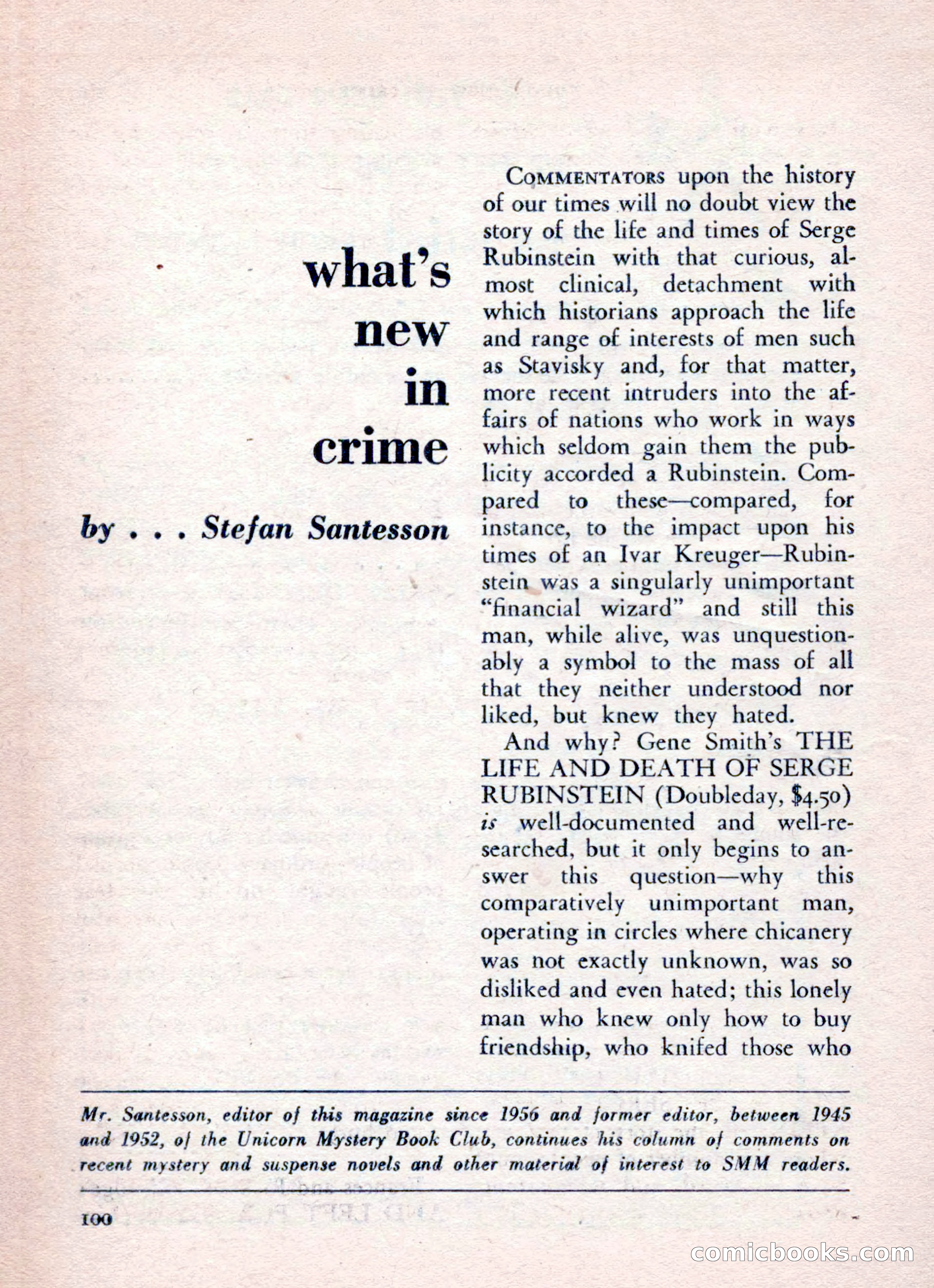 The Saint Mystery Magazine, August 1962 — page 102 of 132