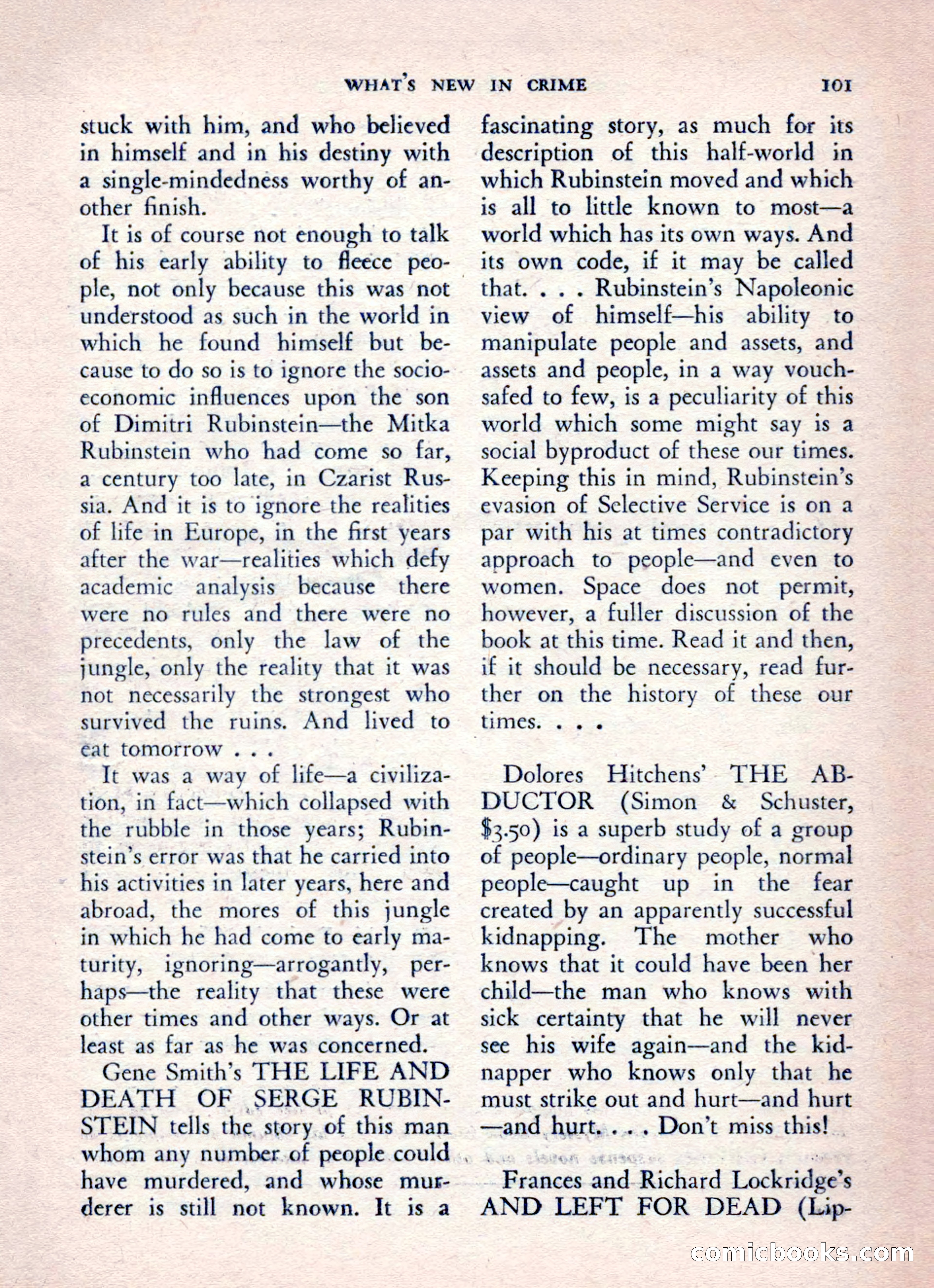 The Saint Mystery Magazine, August 1962 — page 103 of 132