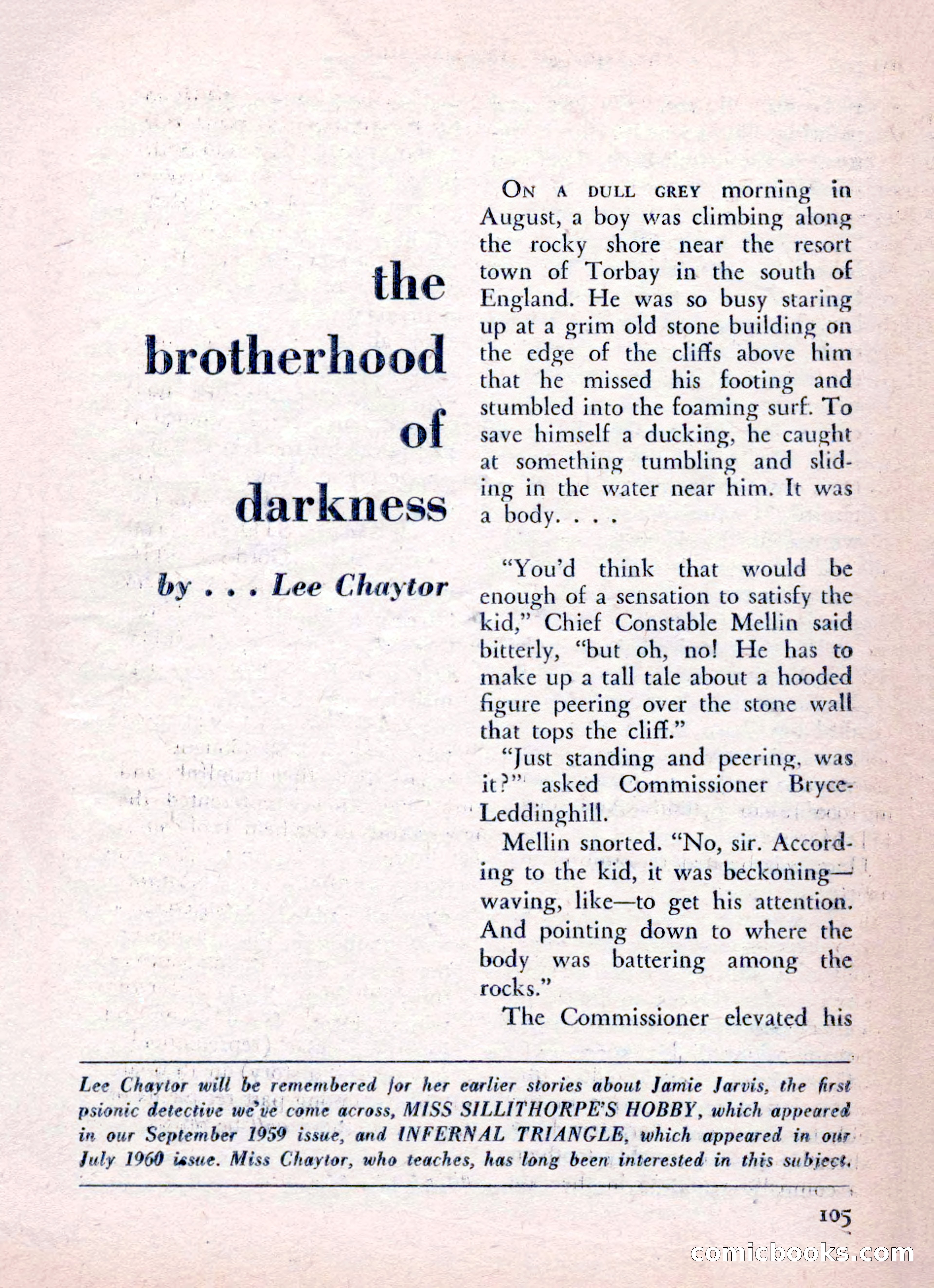 The Saint Mystery Magazine, August 1962 — page 107 of 132