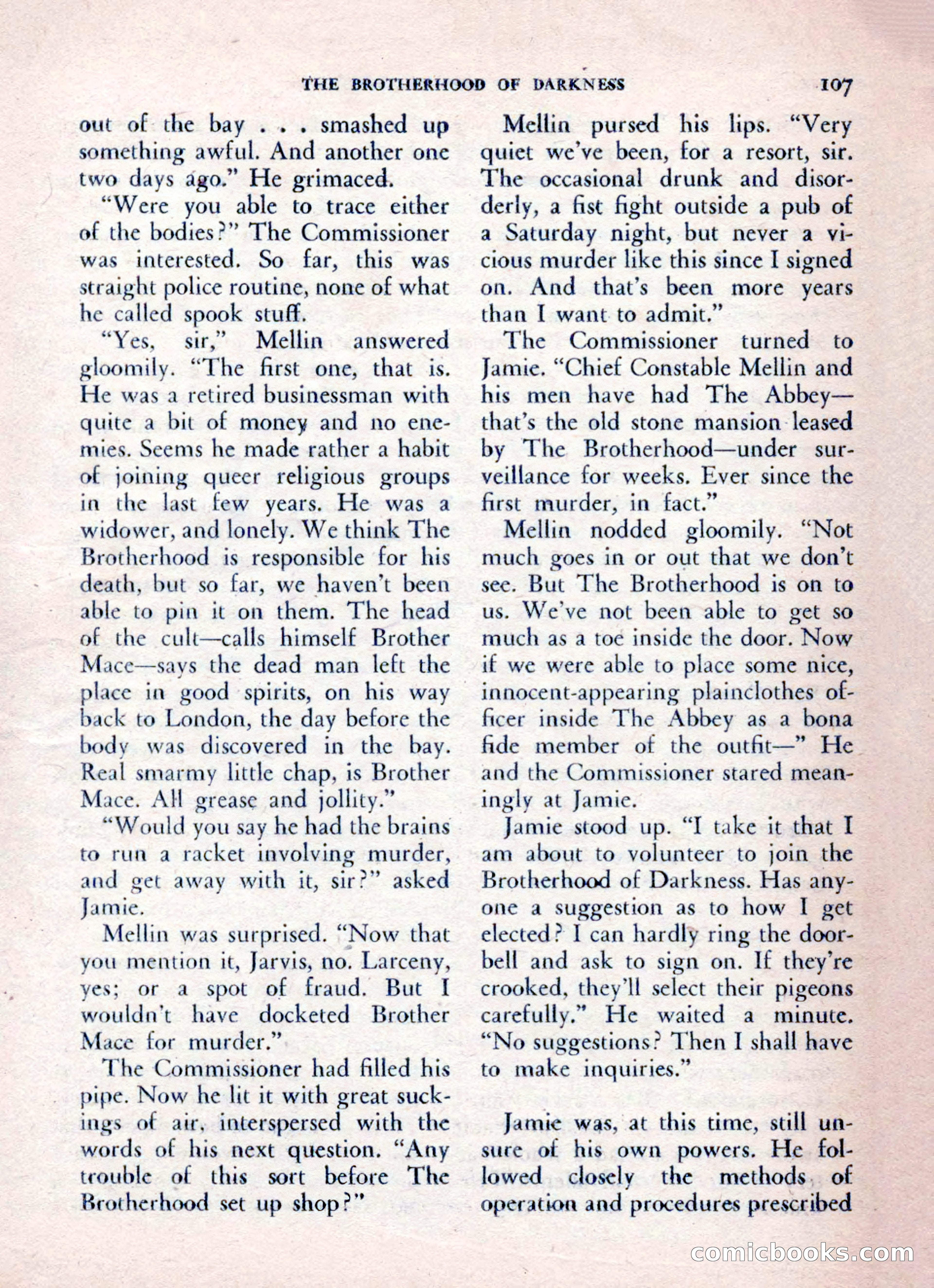 The Saint Mystery Magazine, August 1962 — page 109 of 132