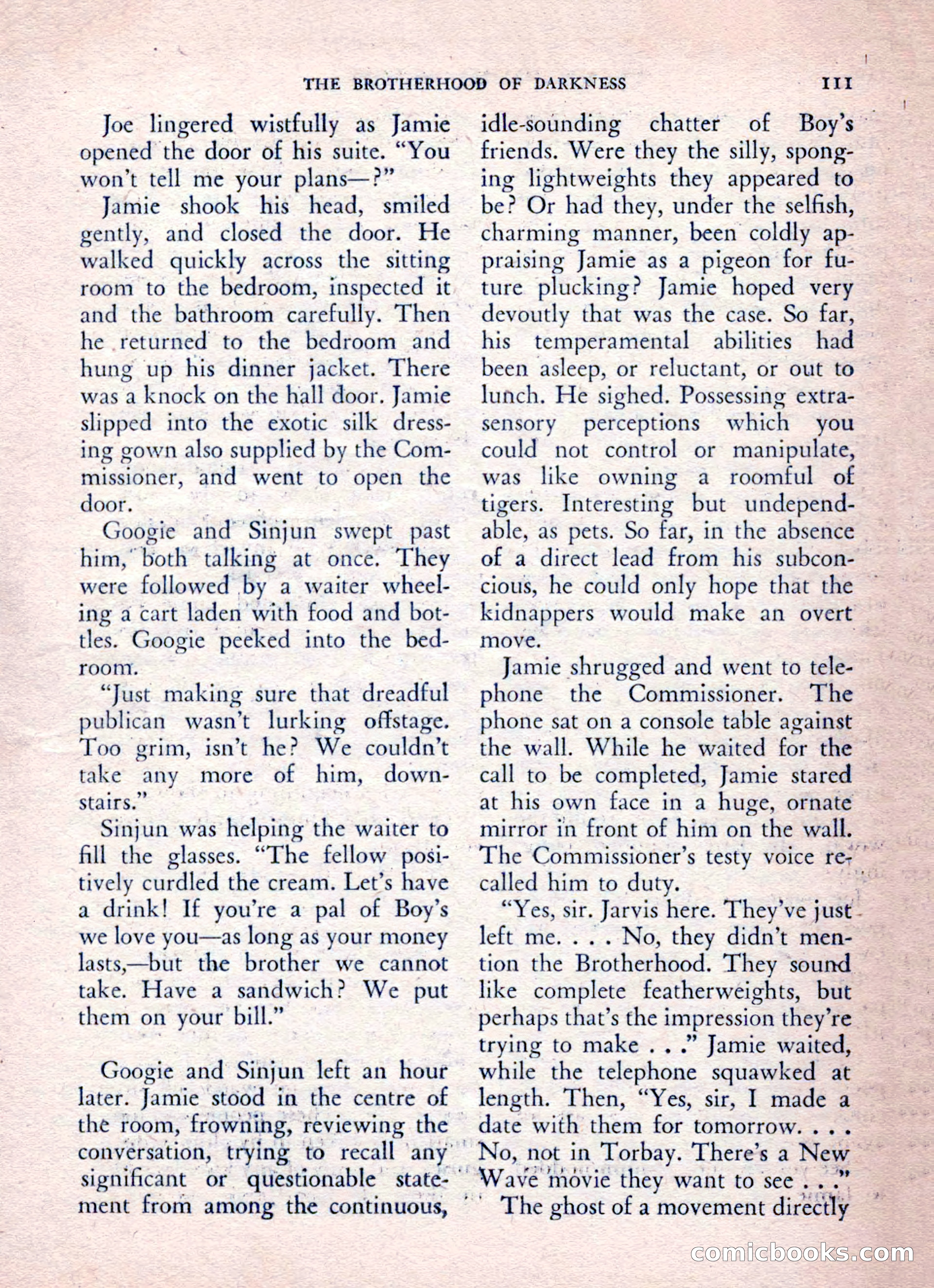 The Saint Mystery Magazine, August 1962 — page 113 of 132