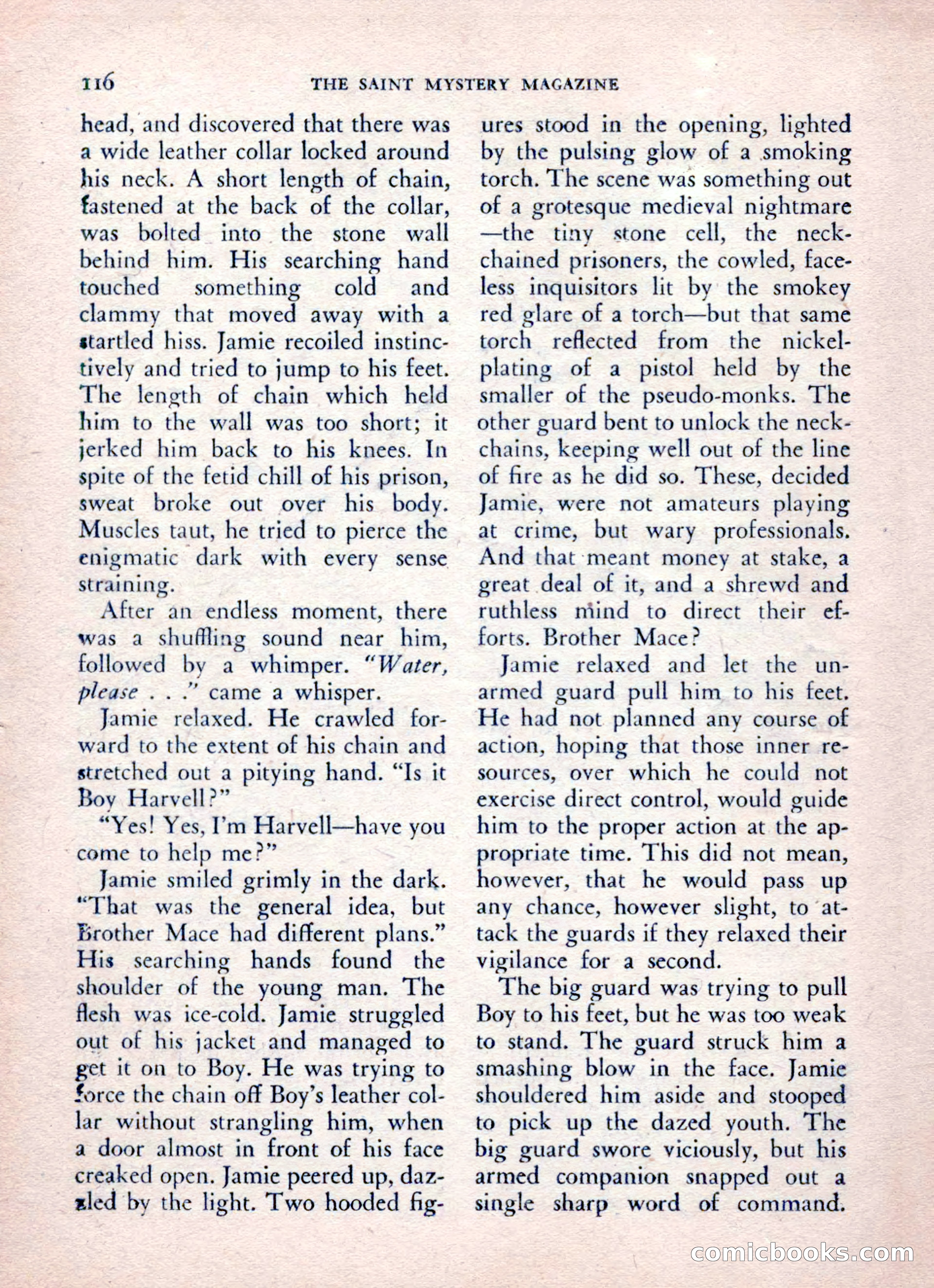 The Saint Mystery Magazine, August 1962 — page 118 of 132