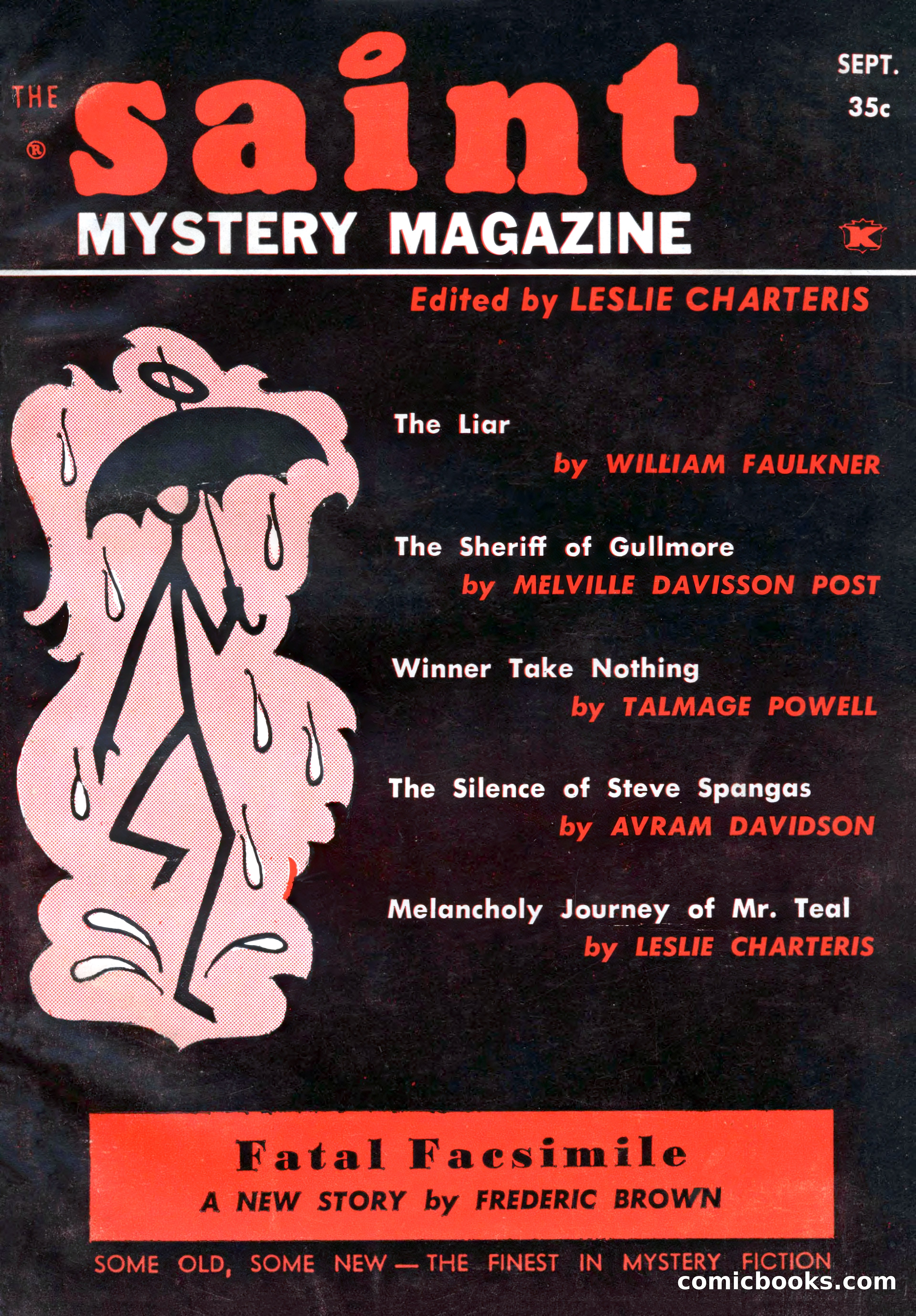 The Saint Mystery Magazine — page 1 of 132