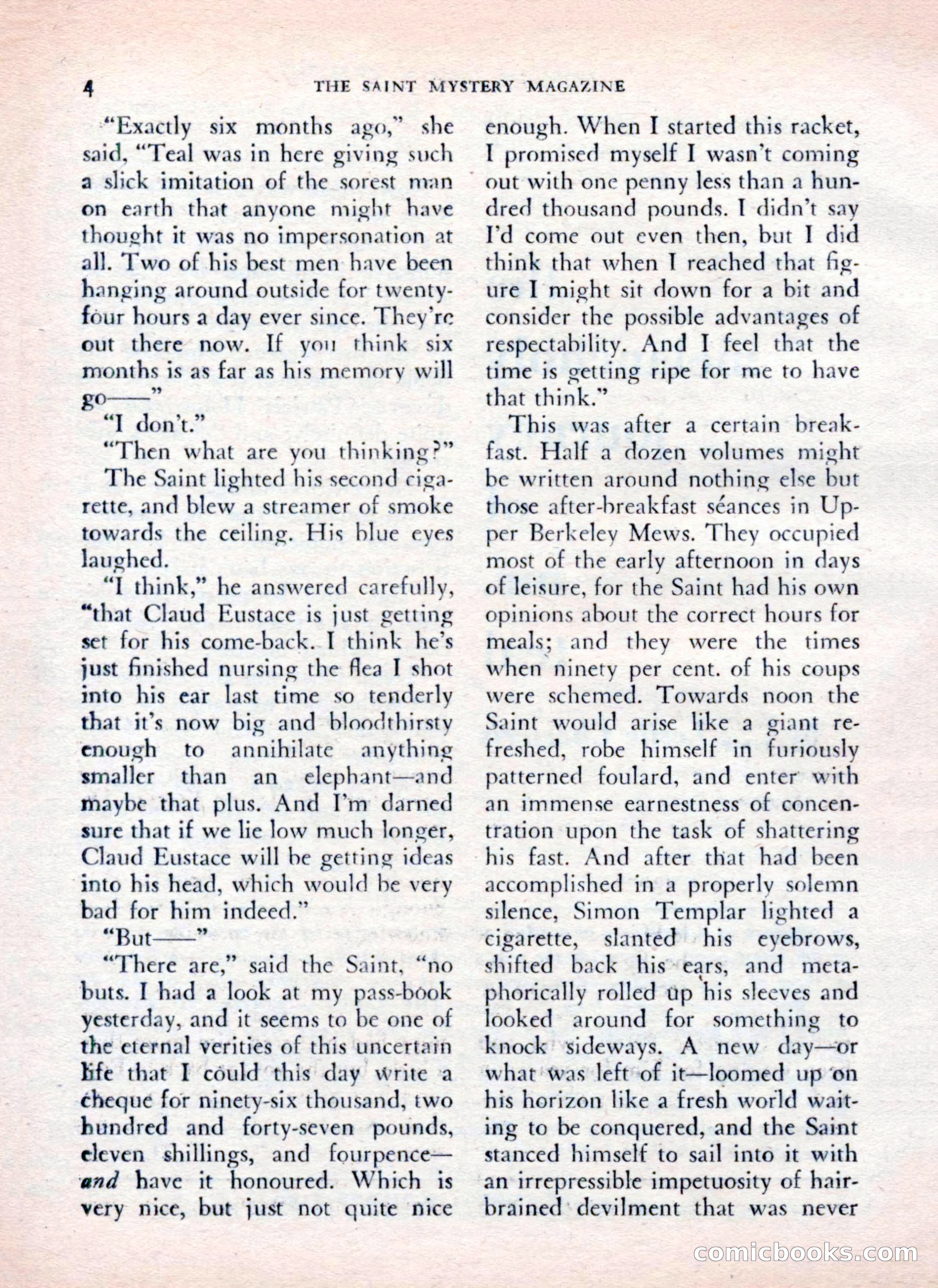 The Saint Mystery Magazine — page 6 of 132