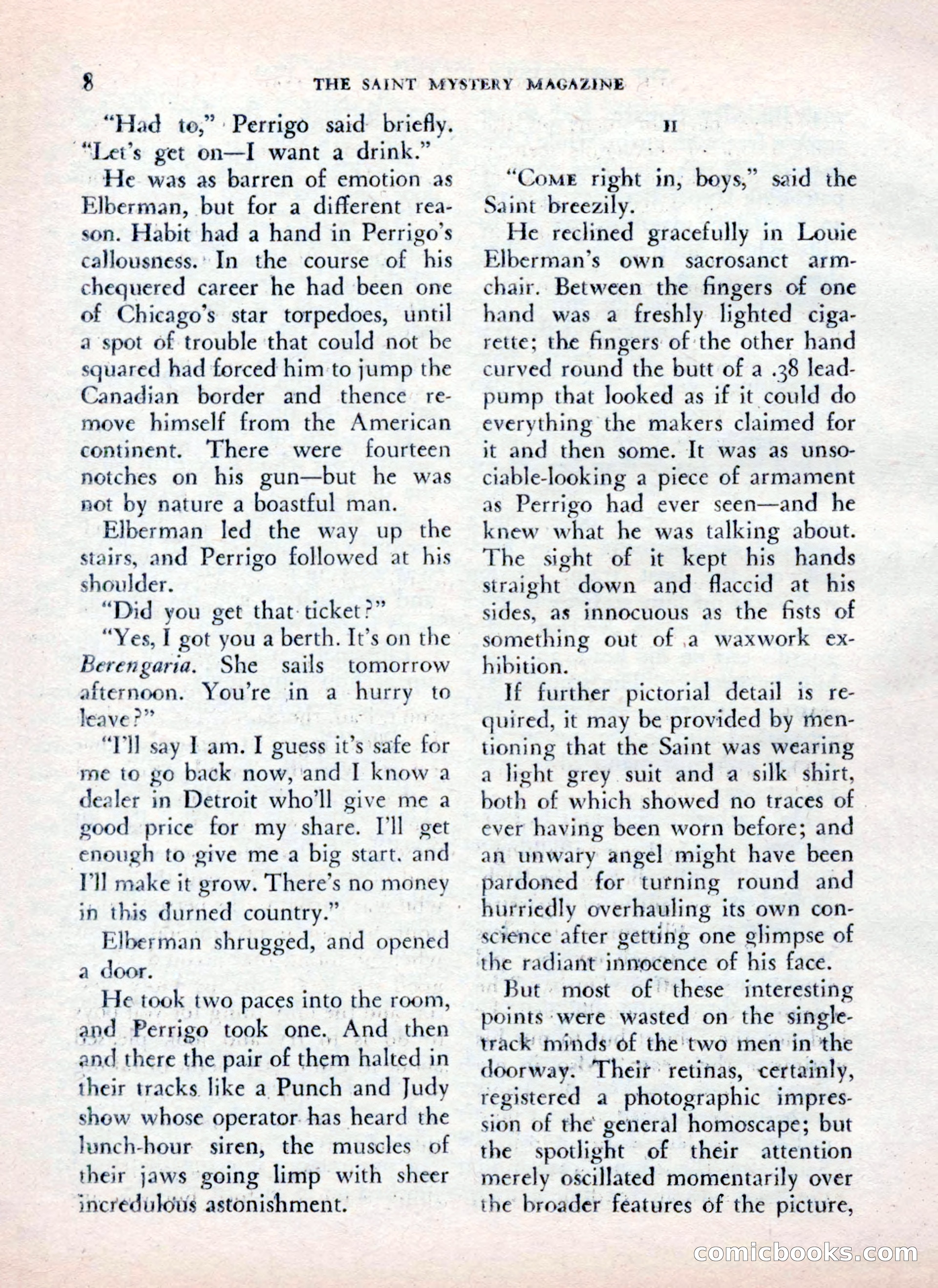 The Saint Mystery Magazine — page 10 of 132