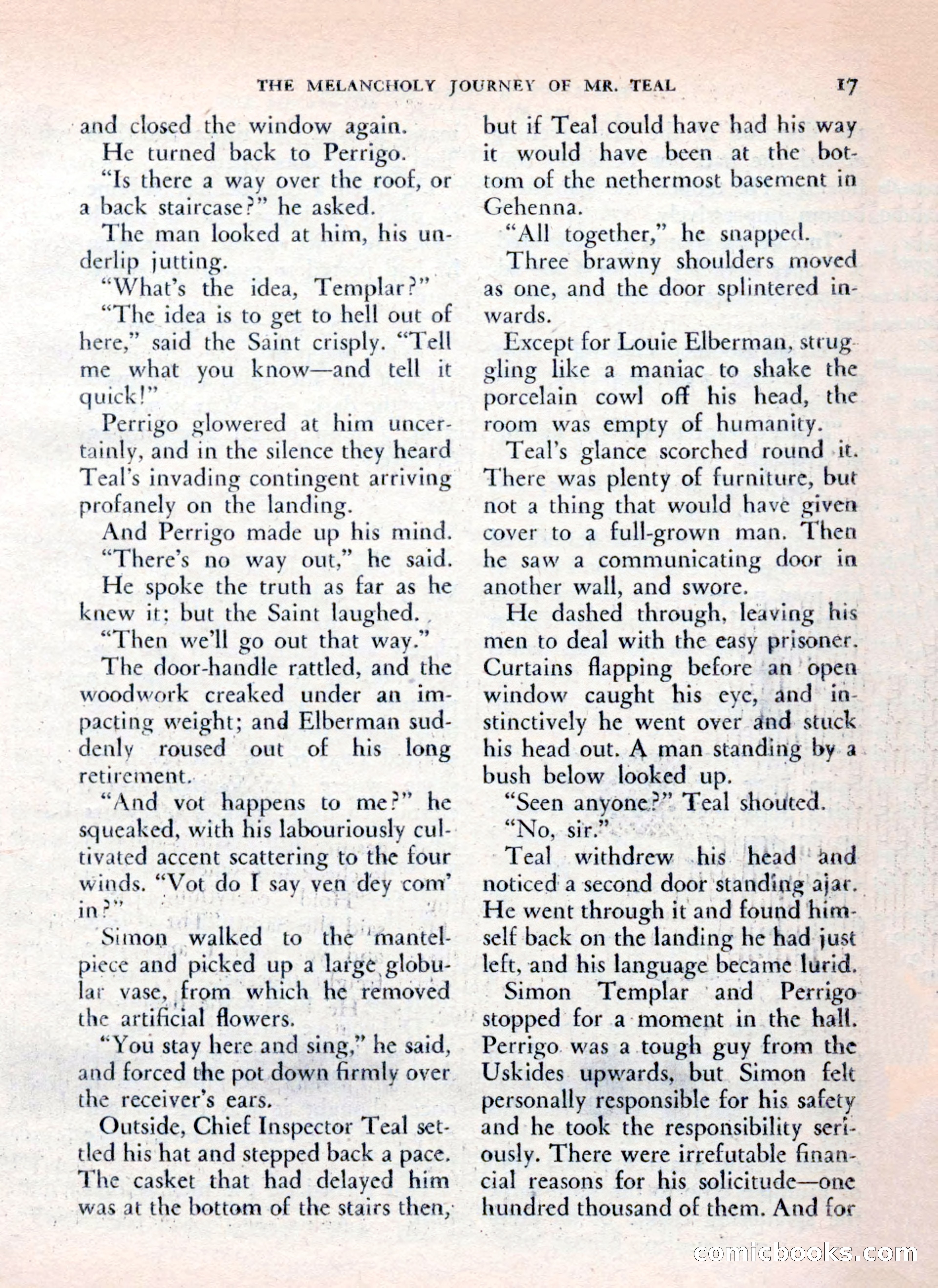 The Saint Mystery Magazine — page 19 of 132