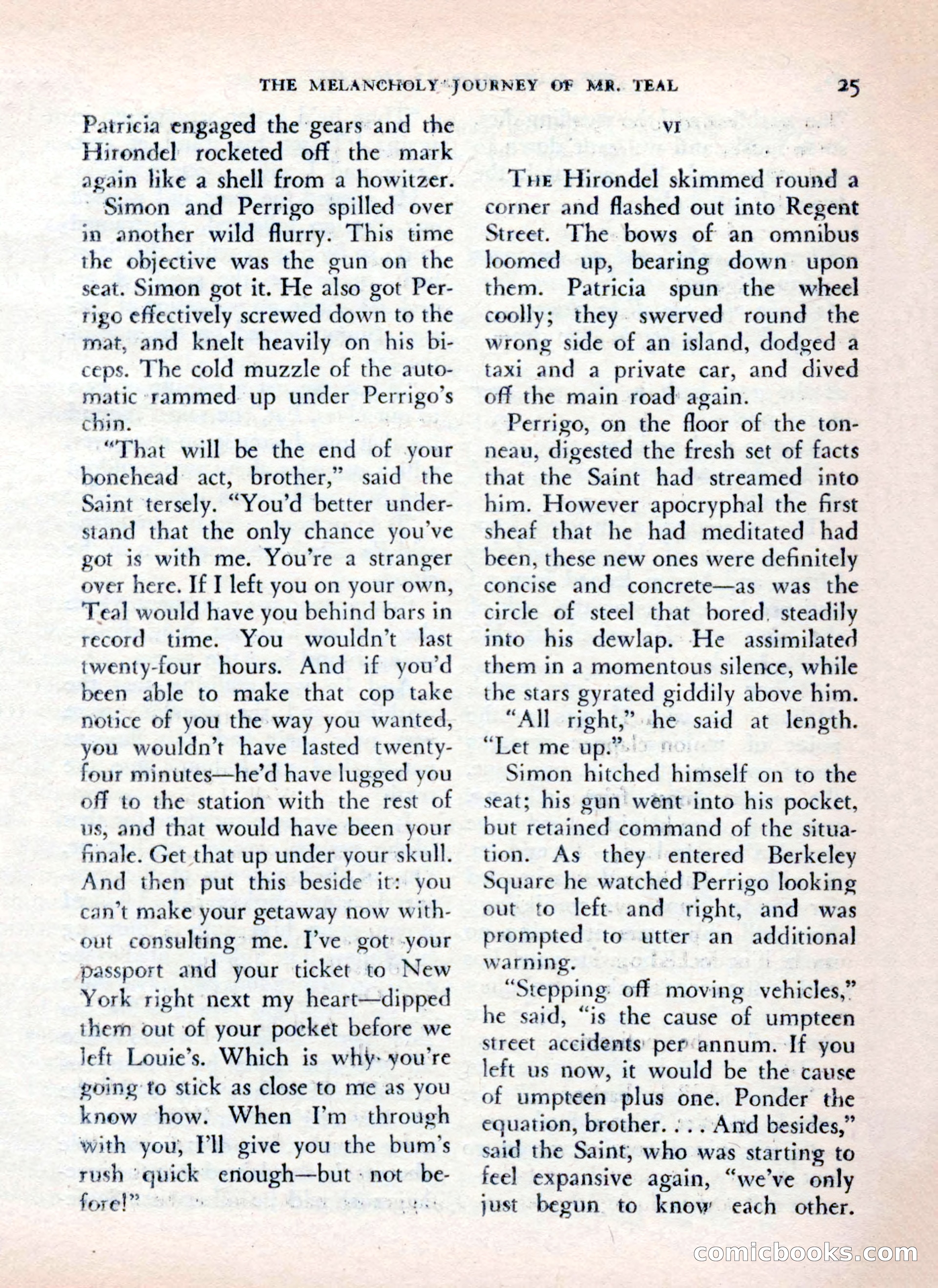 The Saint Mystery Magazine — page 27 of 132