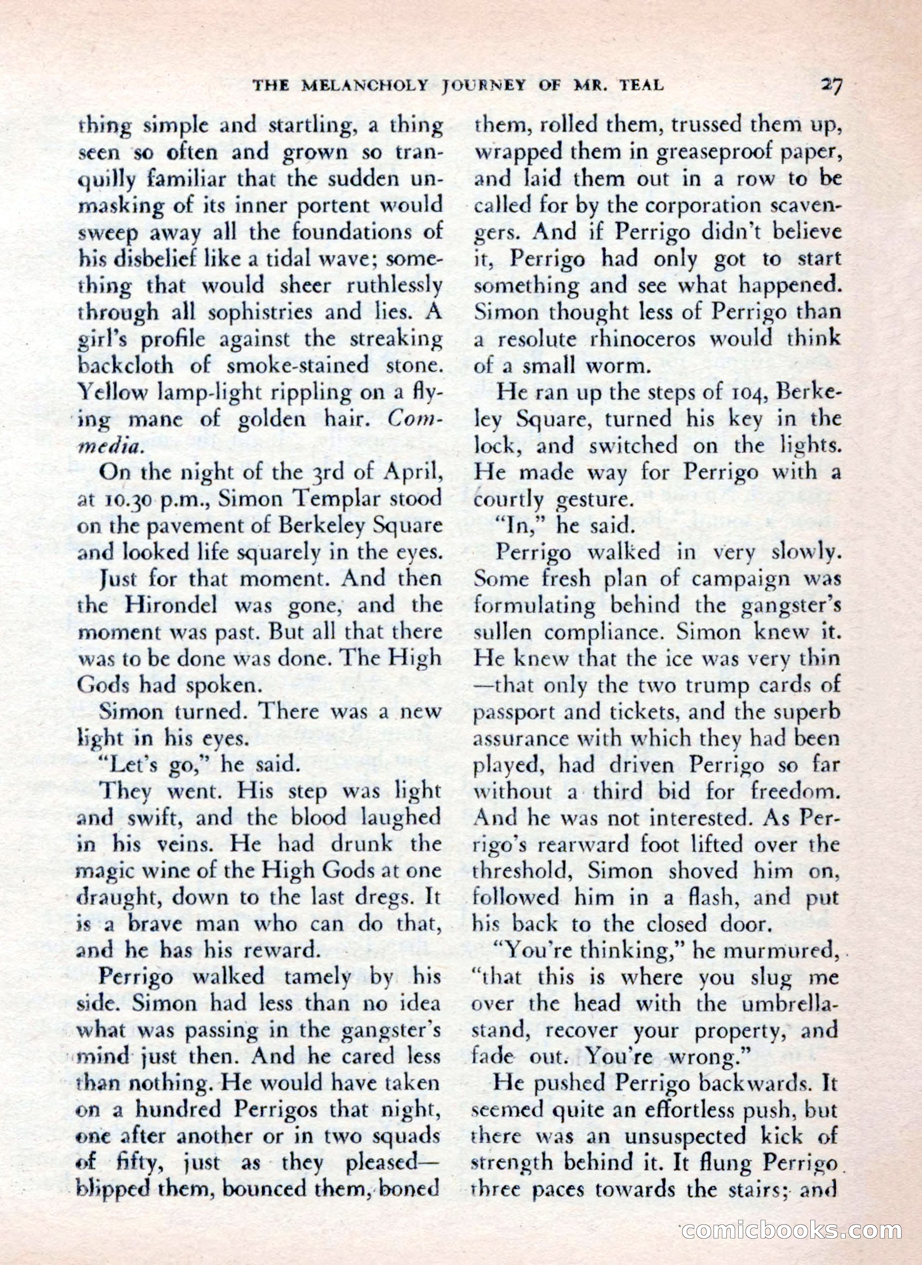 The Saint Mystery Magazine — page 29 of 132