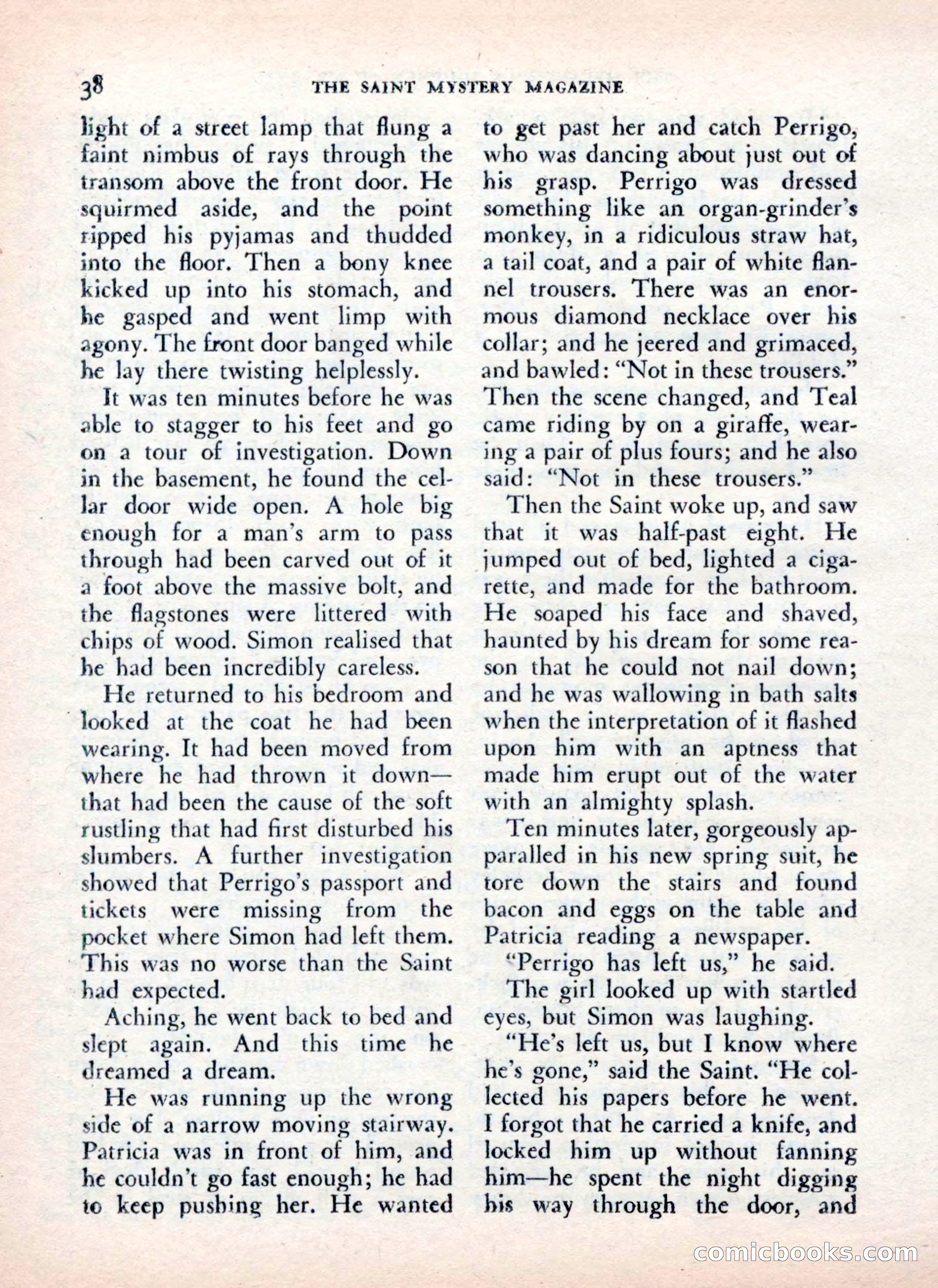 The Saint Mystery Magazine — page 40 of 132