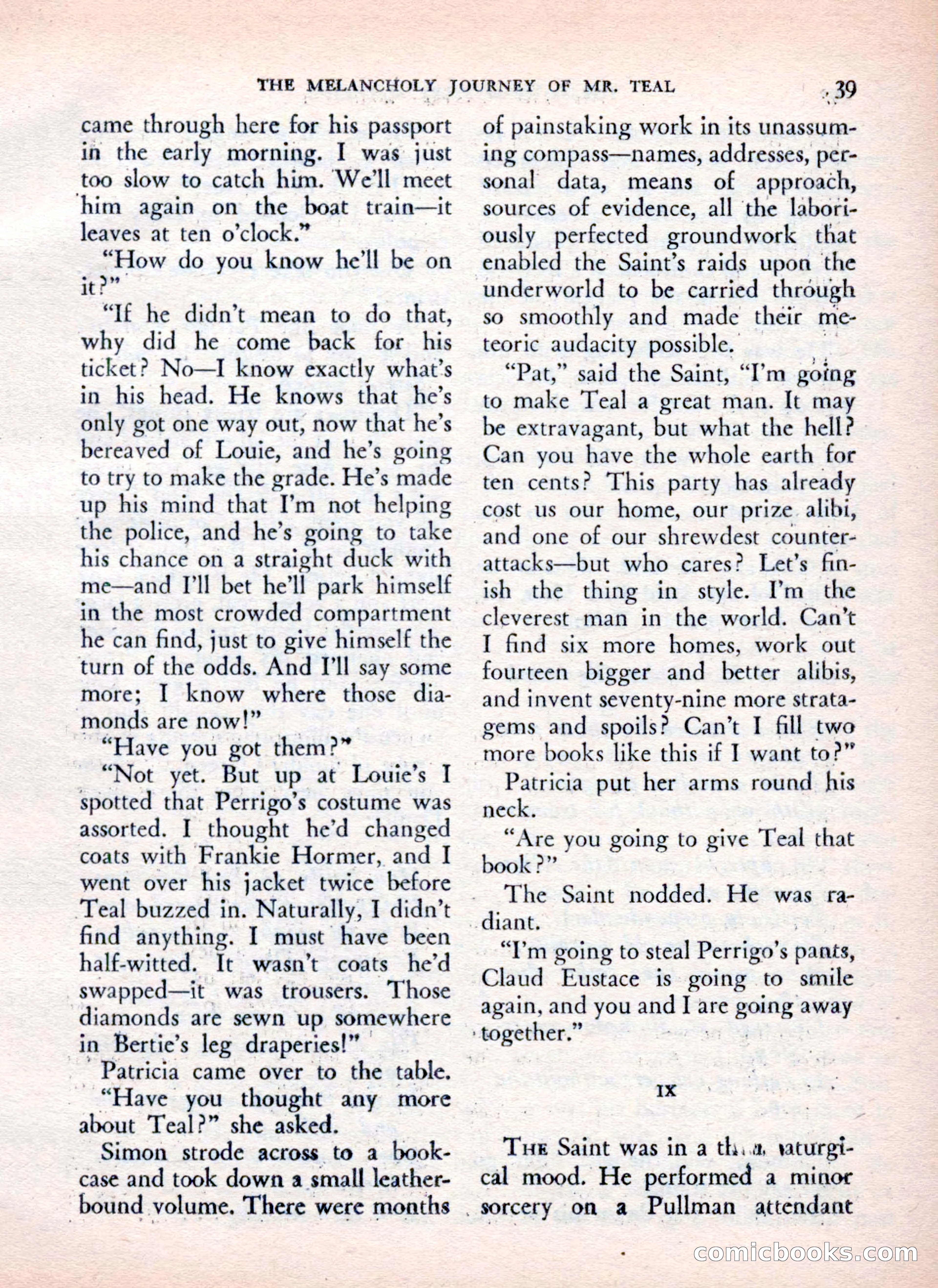 The Saint Mystery Magazine — page 41 of 132
