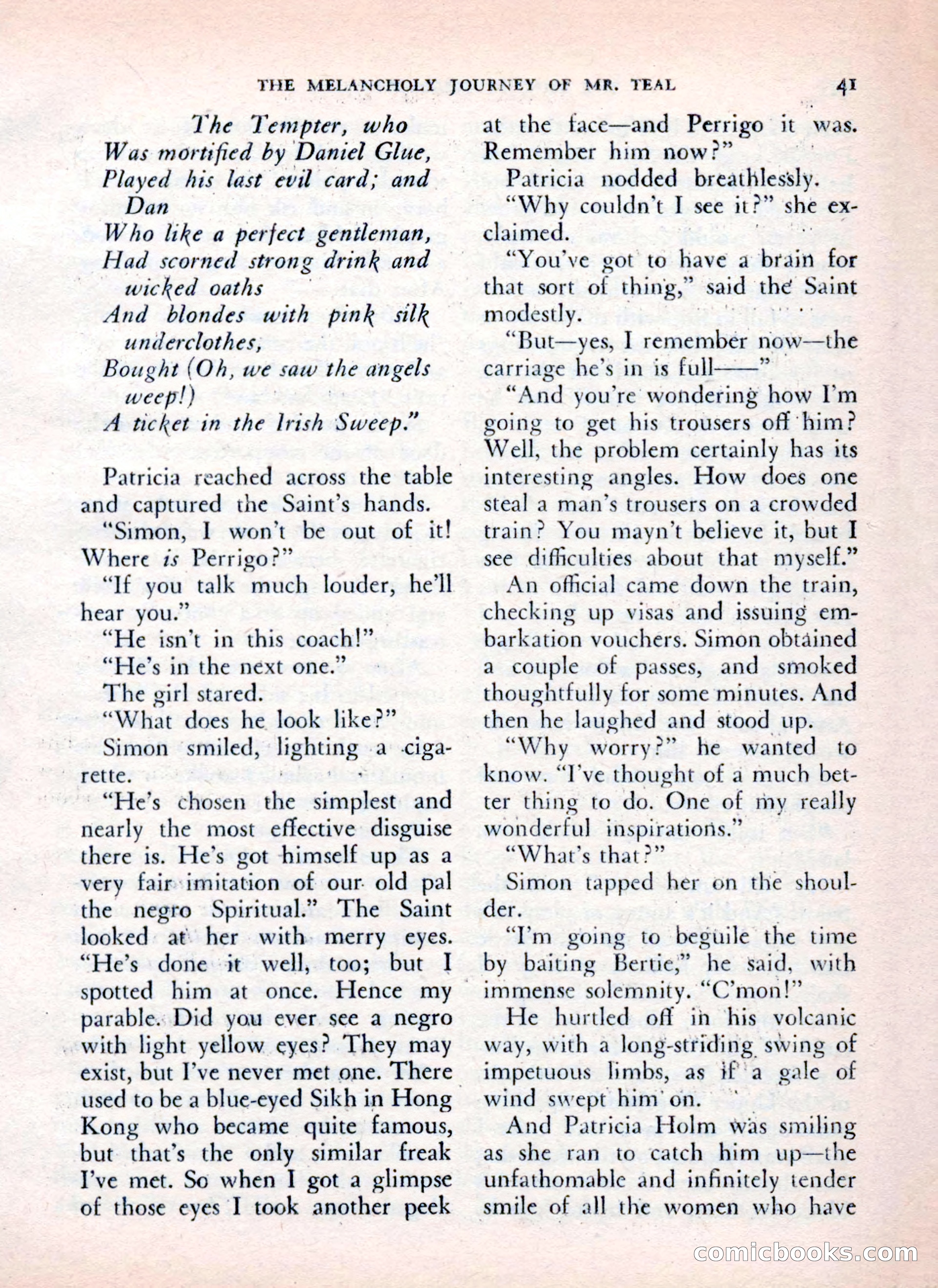 The Saint Mystery Magazine — page 43 of 132