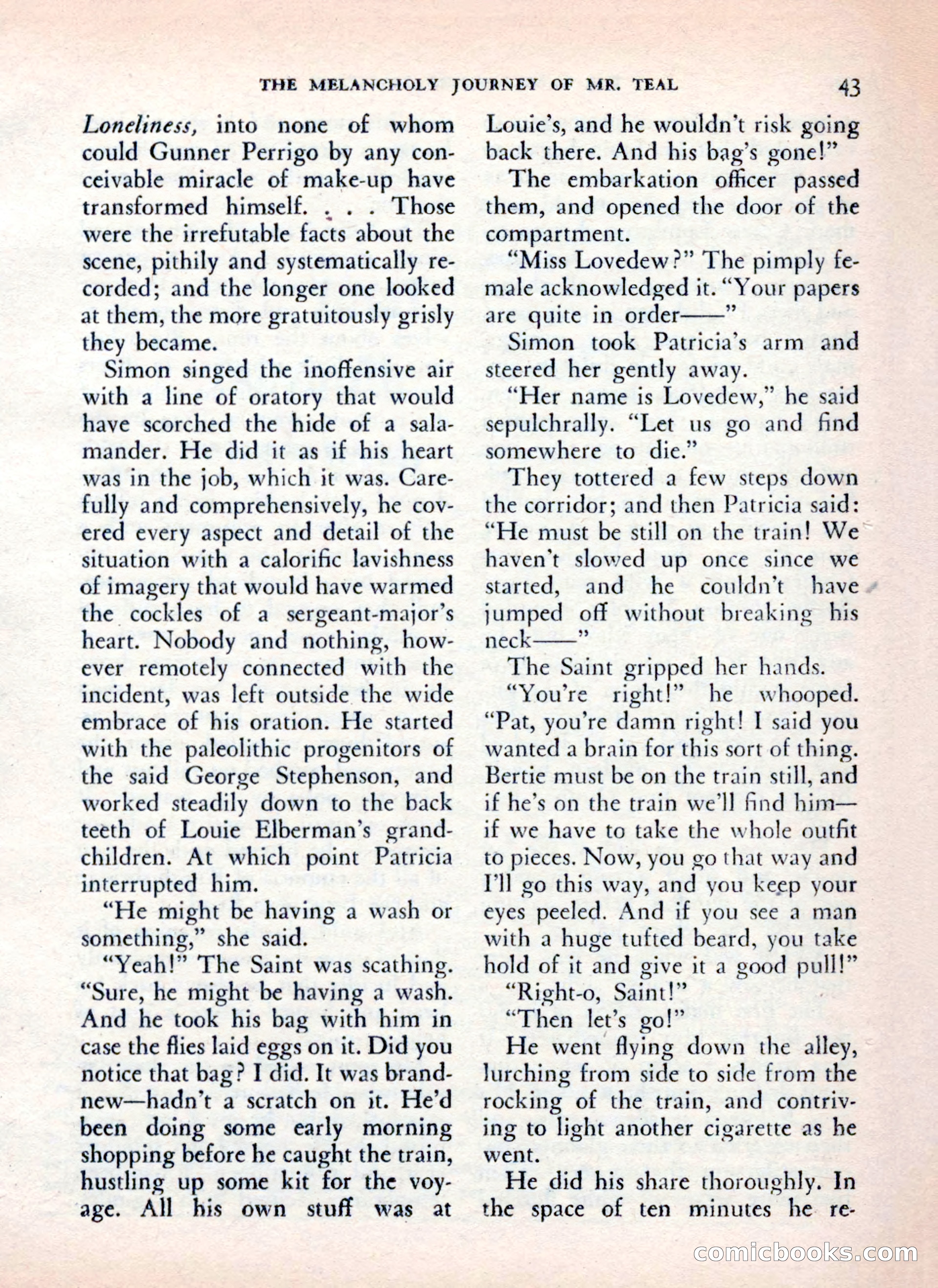 The Saint Mystery Magazine — page 45 of 132