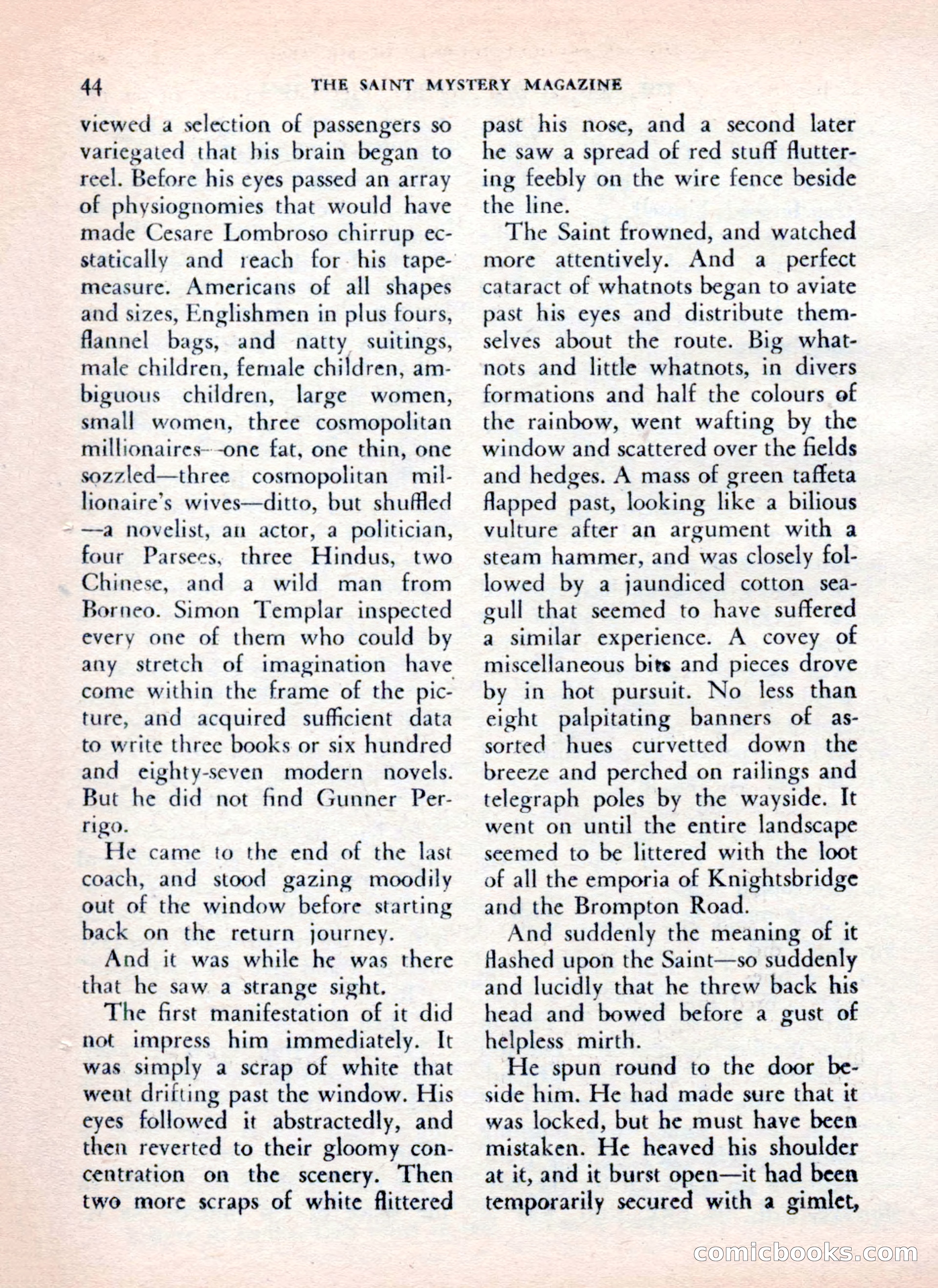 The Saint Mystery Magazine — page 46 of 132