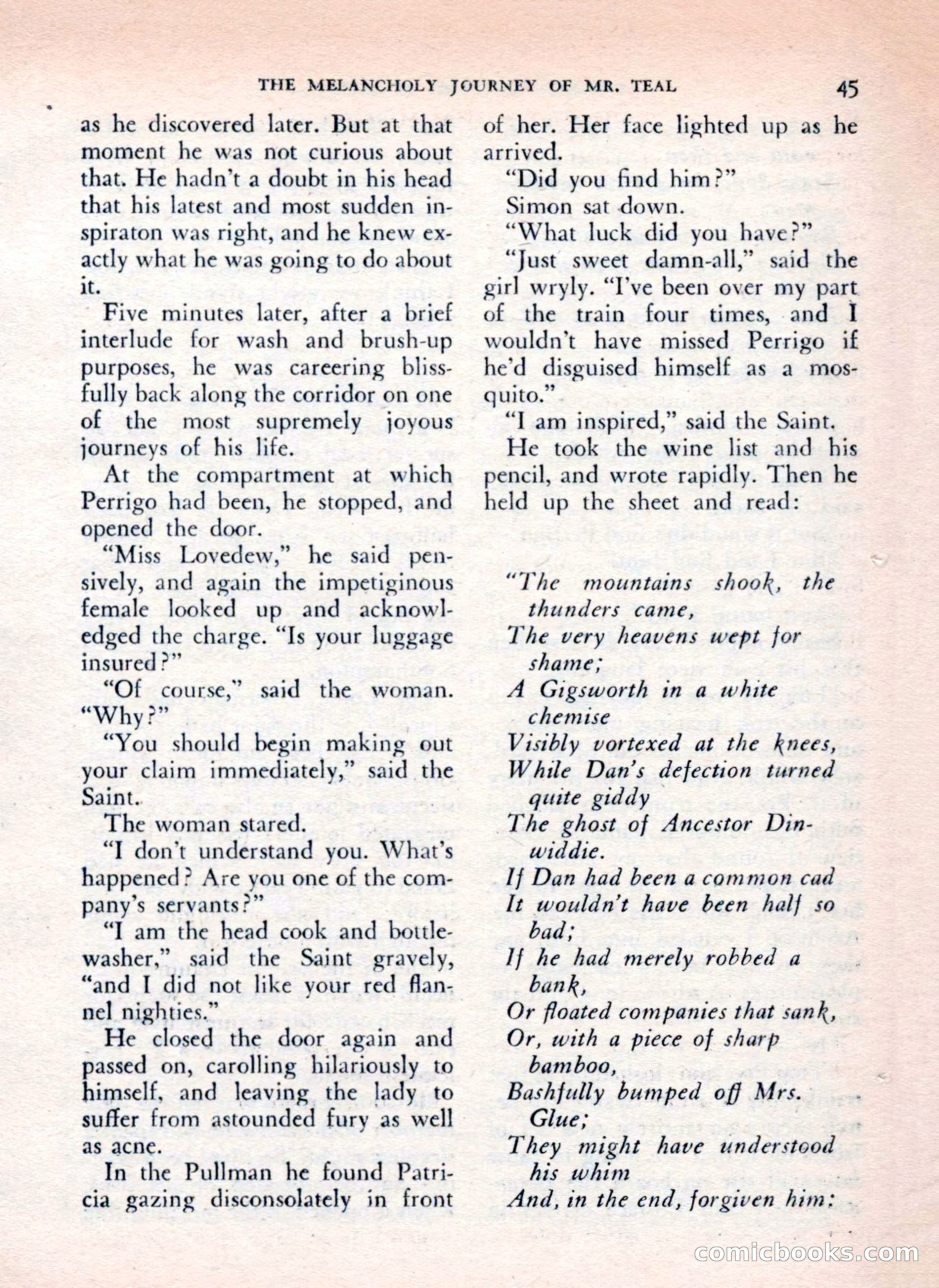 The Saint Mystery Magazine — page 47 of 132