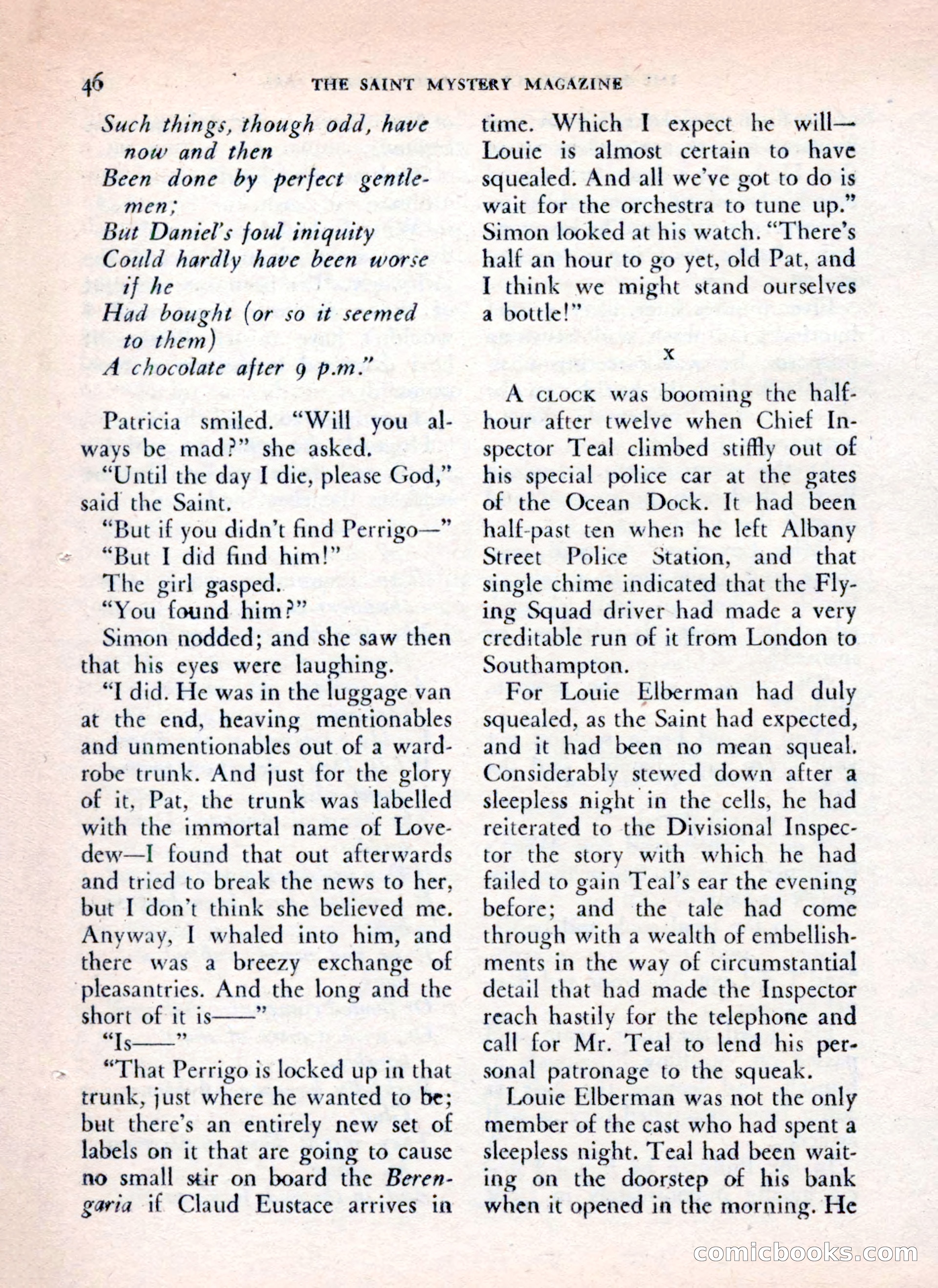 The Saint Mystery Magazine — page 48 of 132