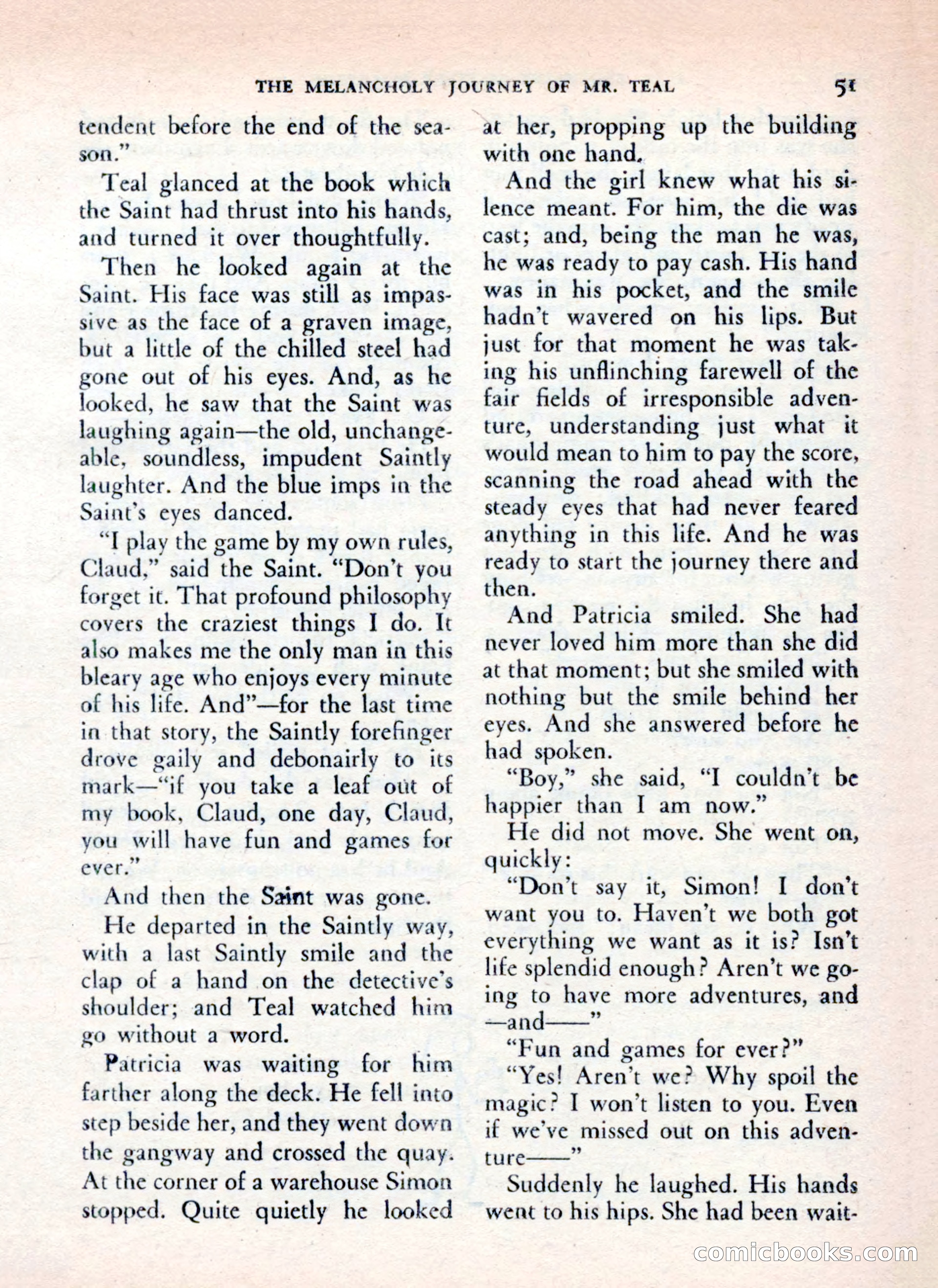 The Saint Mystery Magazine — page 53 of 132