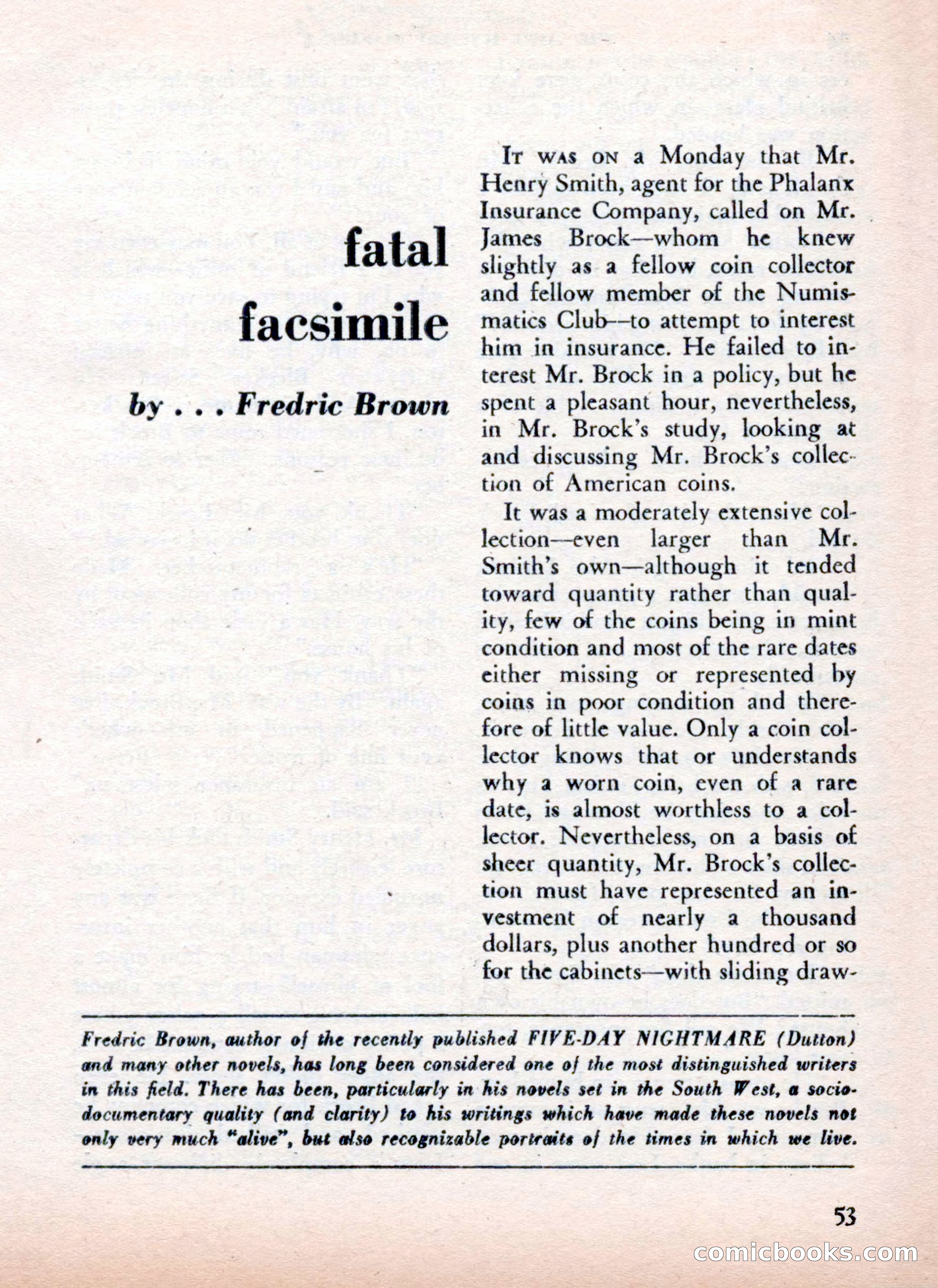 The Saint Mystery Magazine — page 55 of 132
