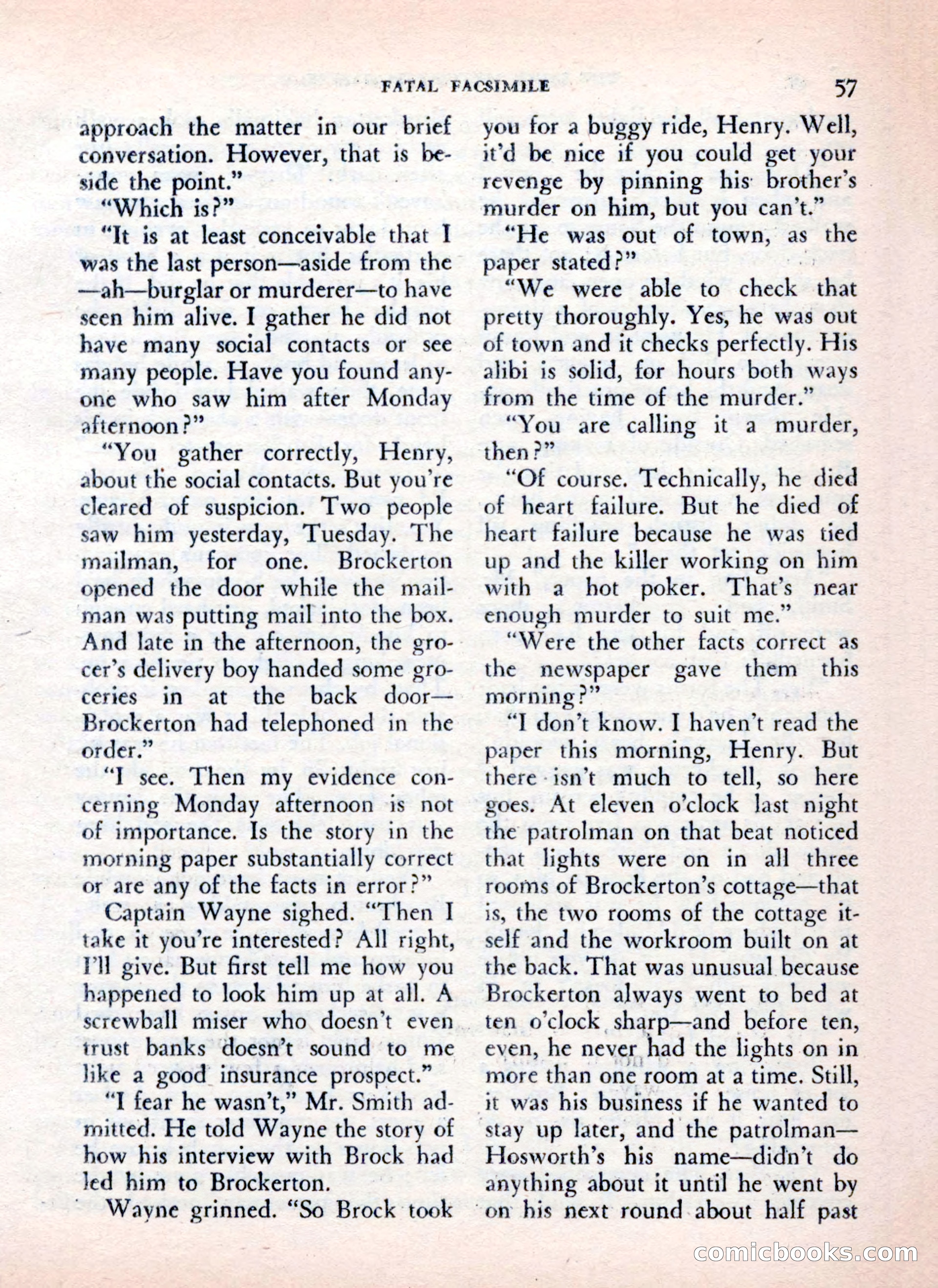 The Saint Mystery Magazine — page 59 of 132