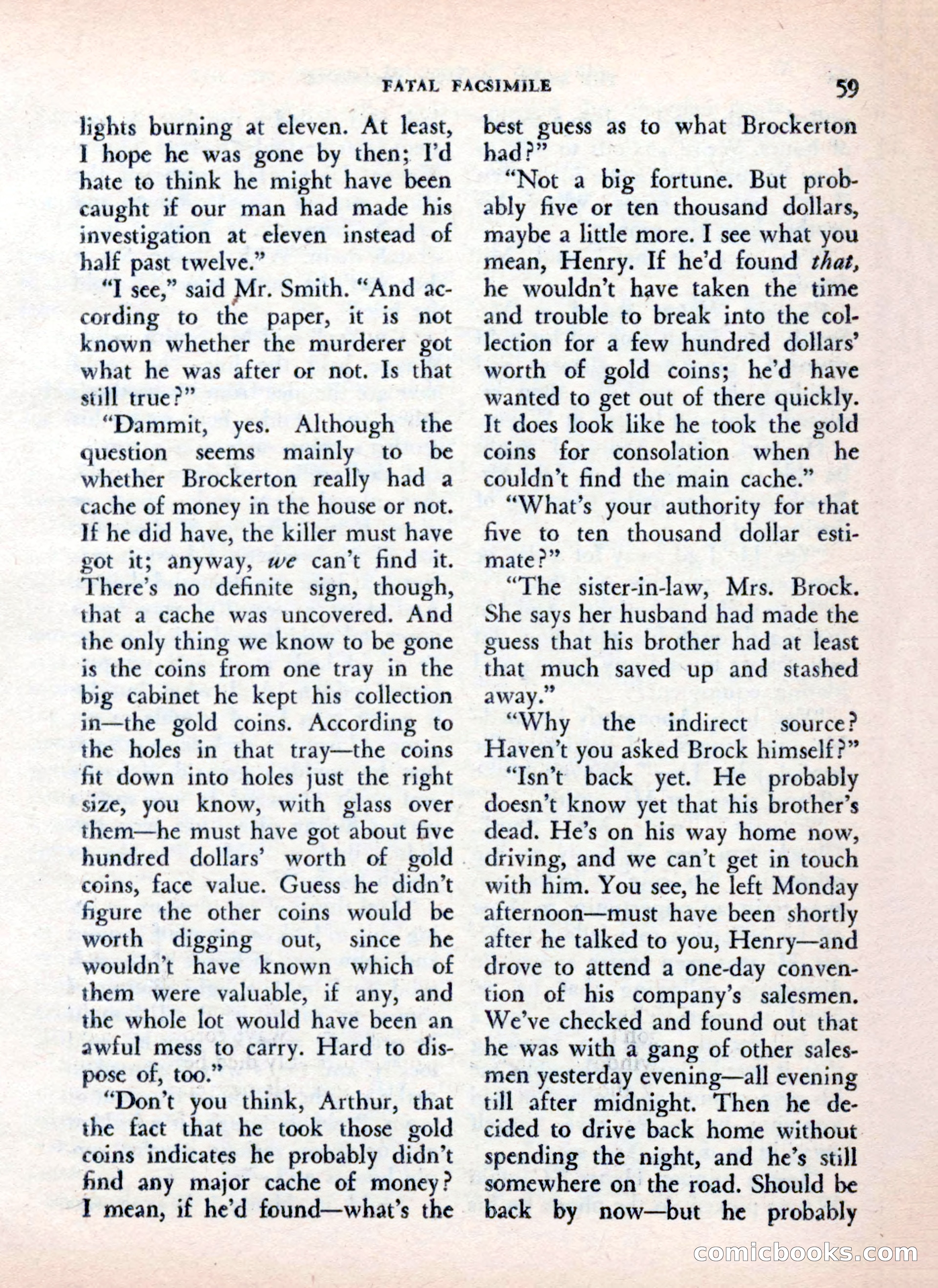 The Saint Mystery Magazine — page 61 of 132