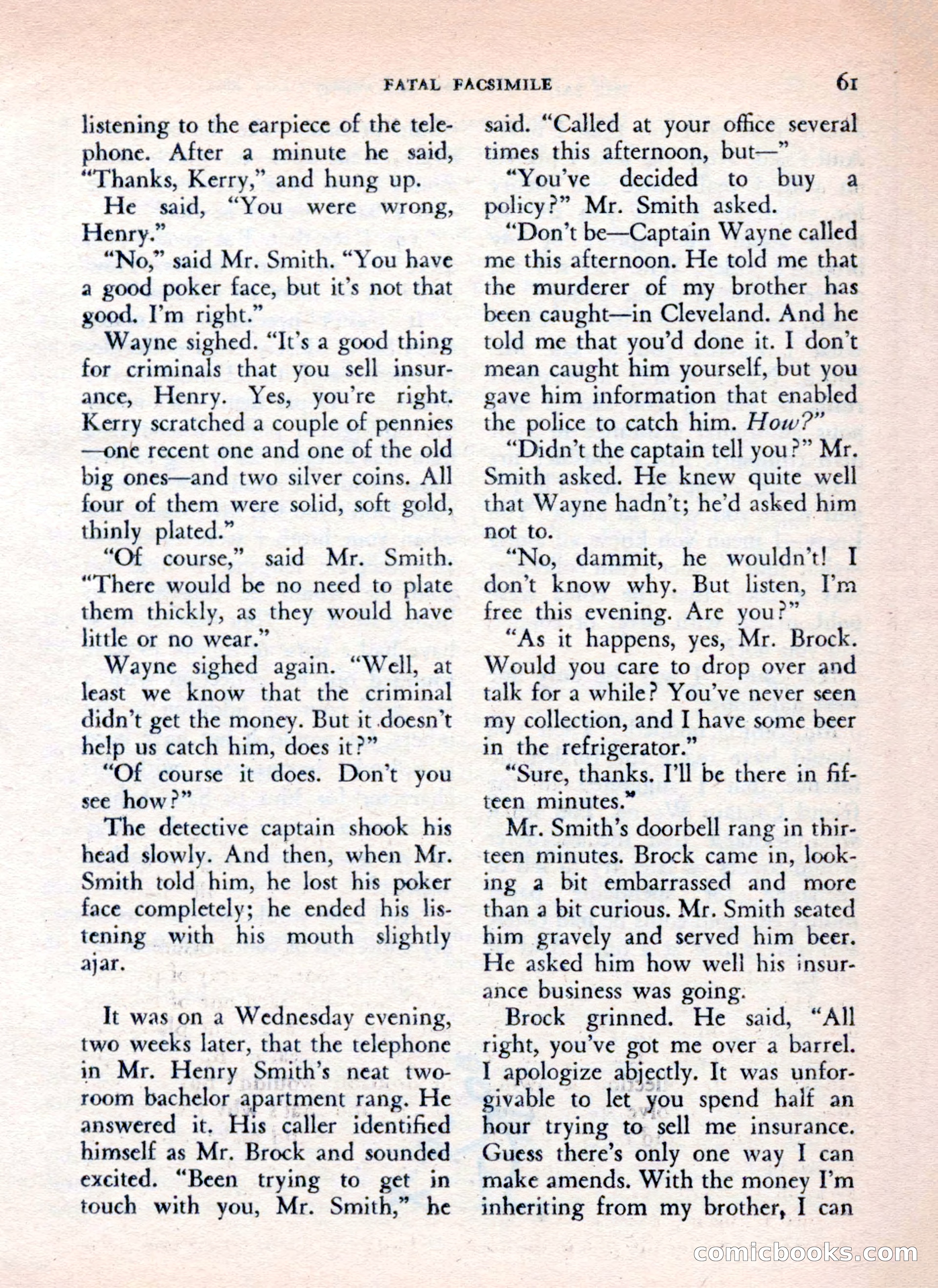 The Saint Mystery Magazine — page 63 of 132
