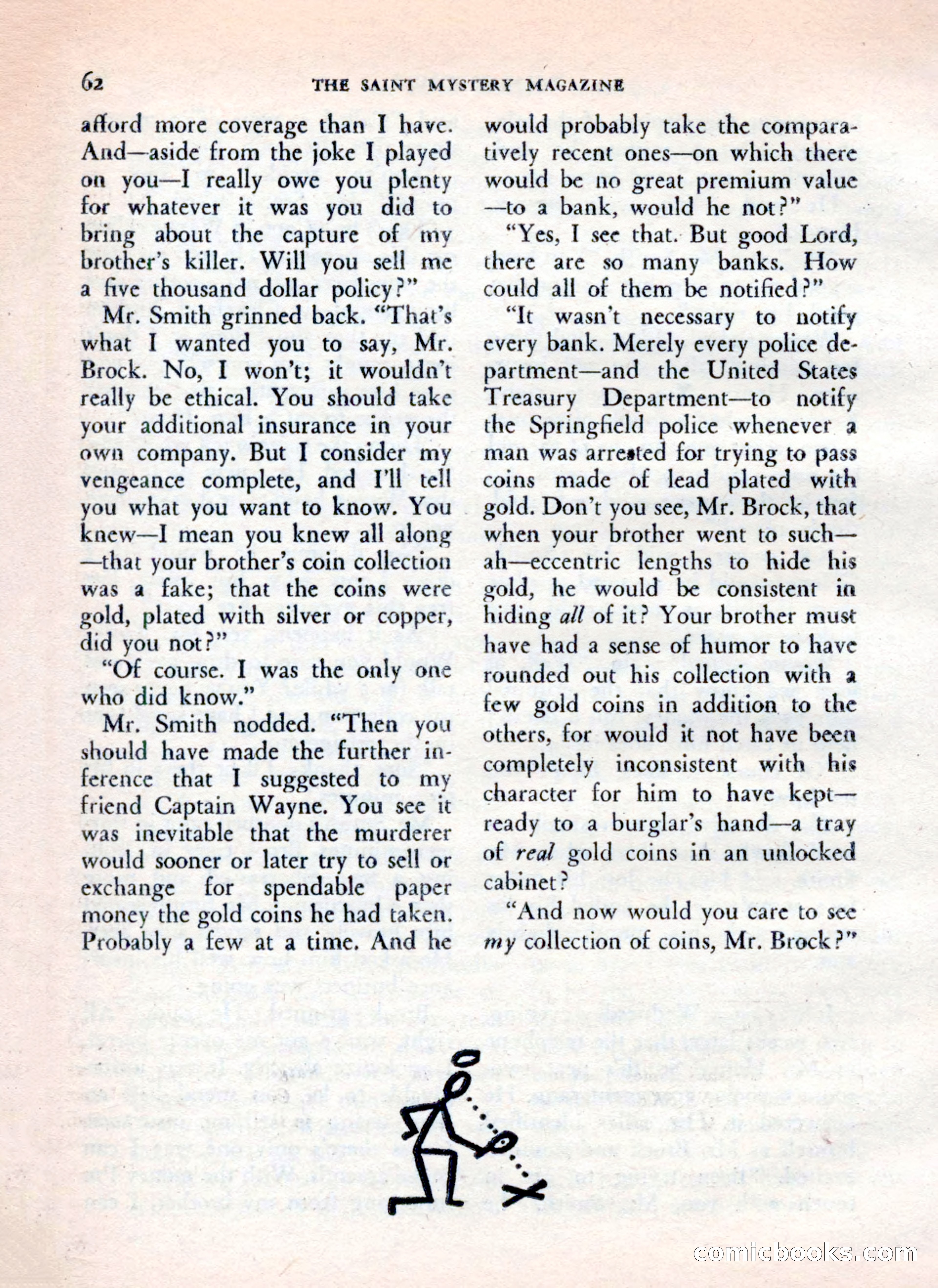 The Saint Mystery Magazine — page 64 of 132