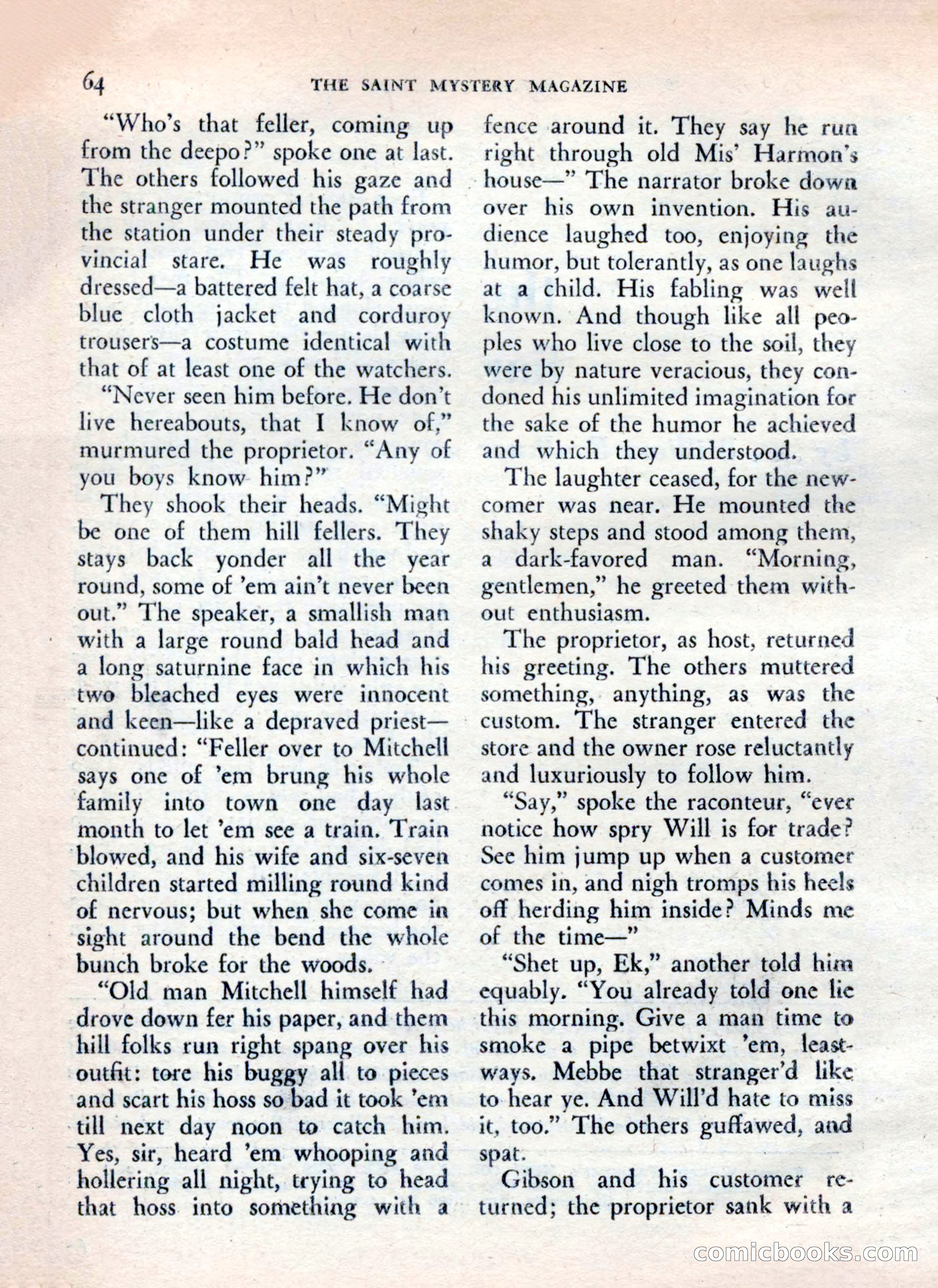 The Saint Mystery Magazine — page 66 of 132