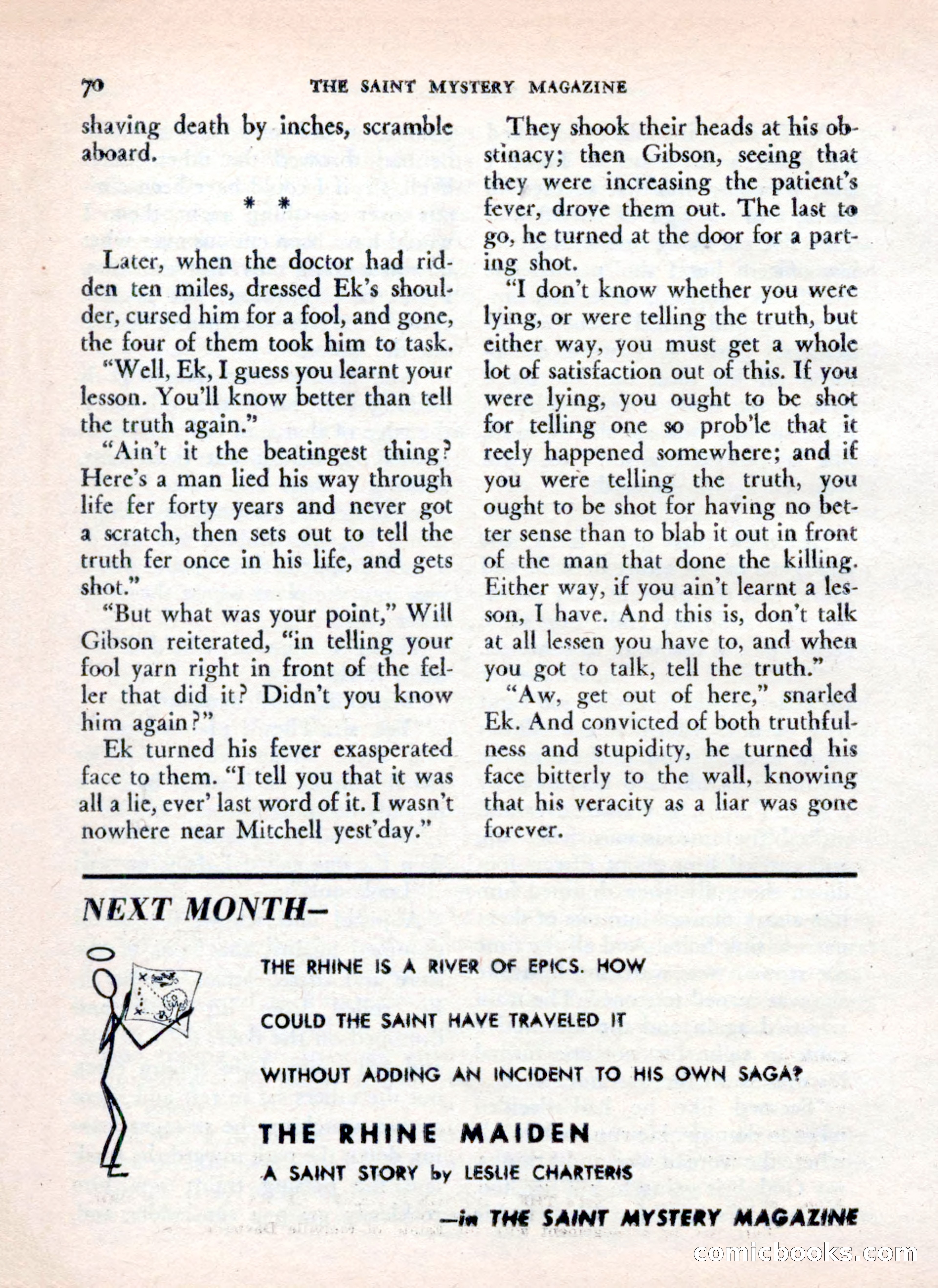The Saint Mystery Magazine — page 72 of 132