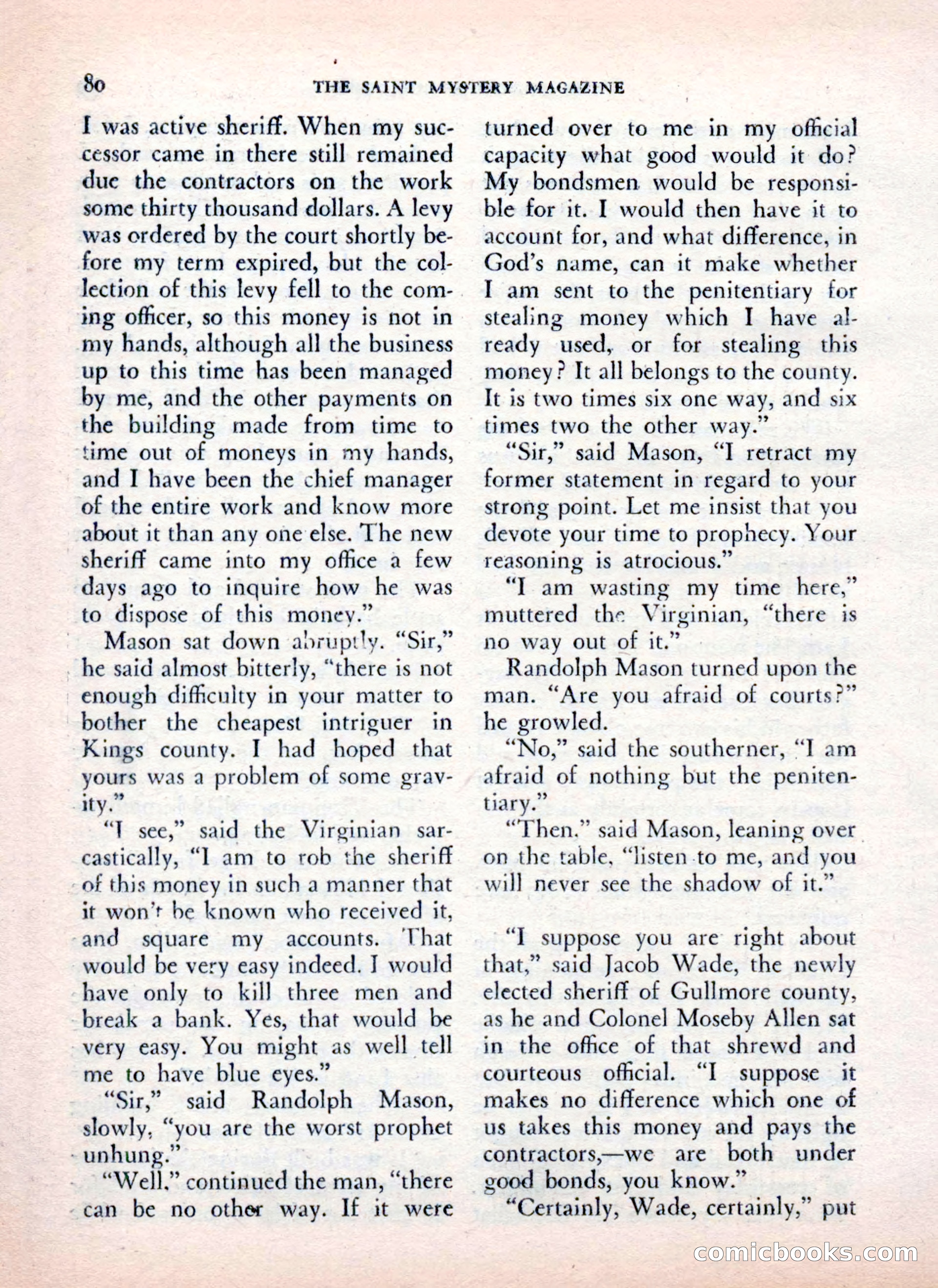 The Saint Mystery Magazine — page 82 of 132