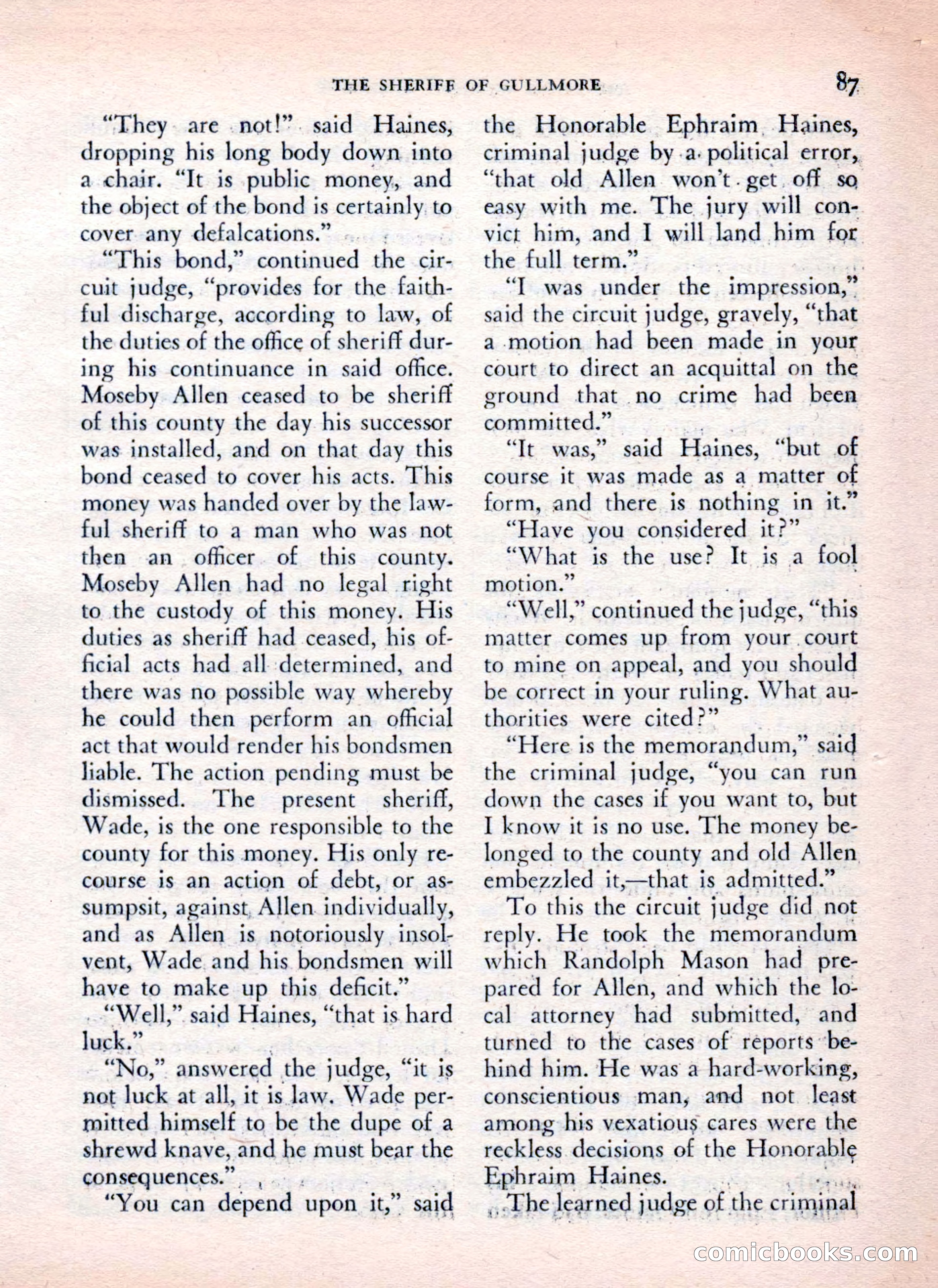 The Saint Mystery Magazine — page 89 of 132