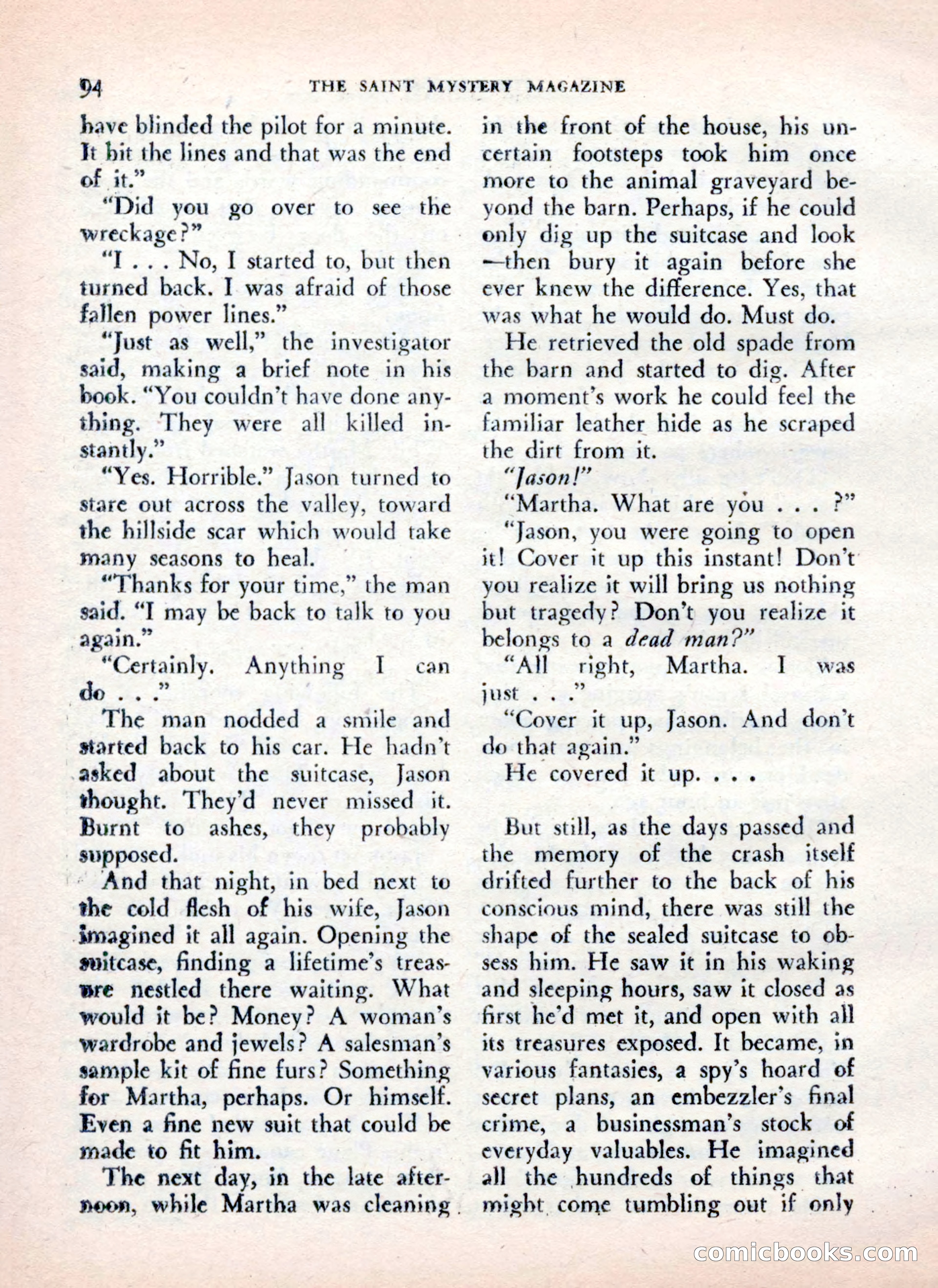 The Saint Mystery Magazine — page 96 of 132