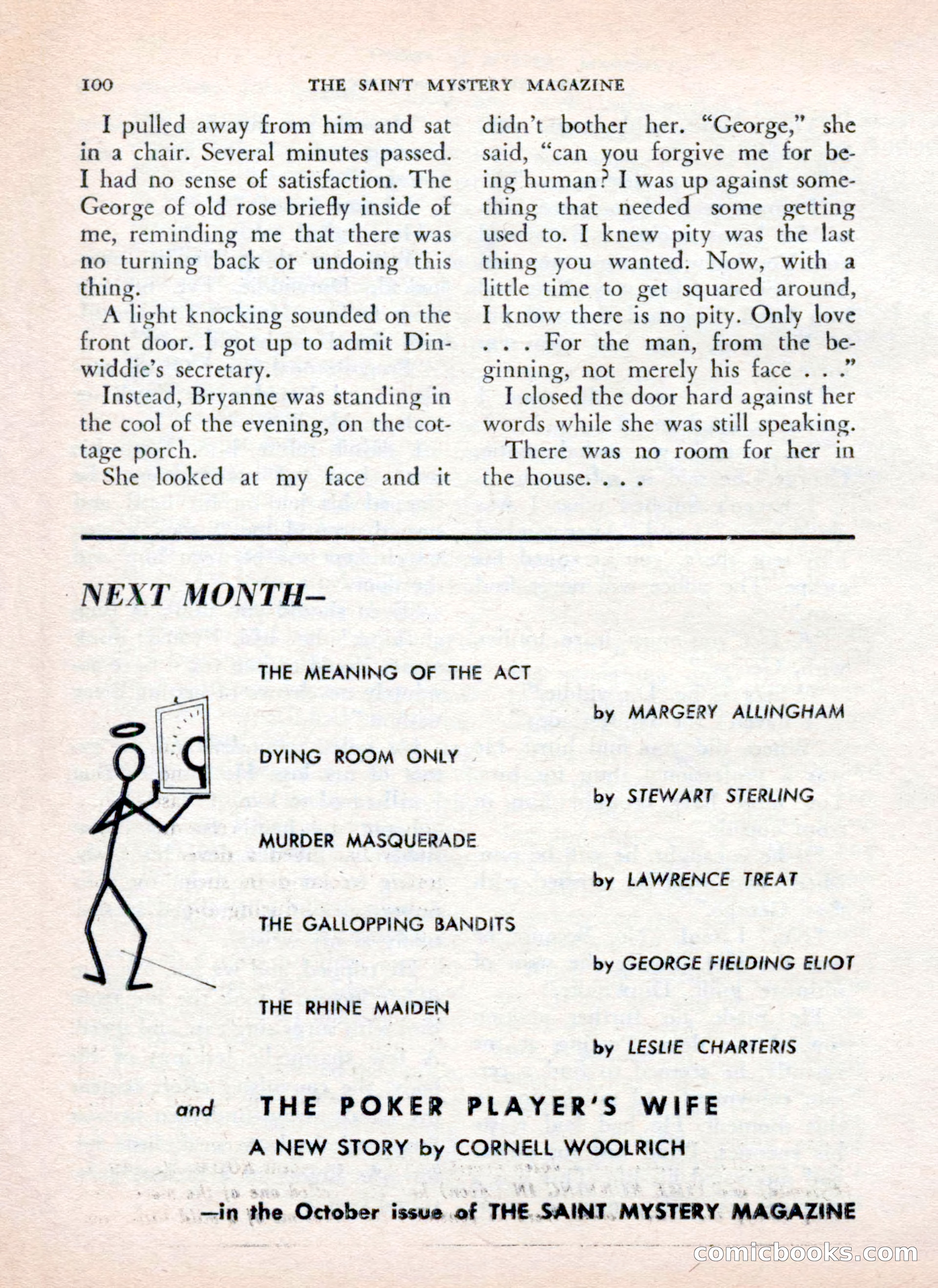 The Saint Mystery Magazine — page 102 of 132