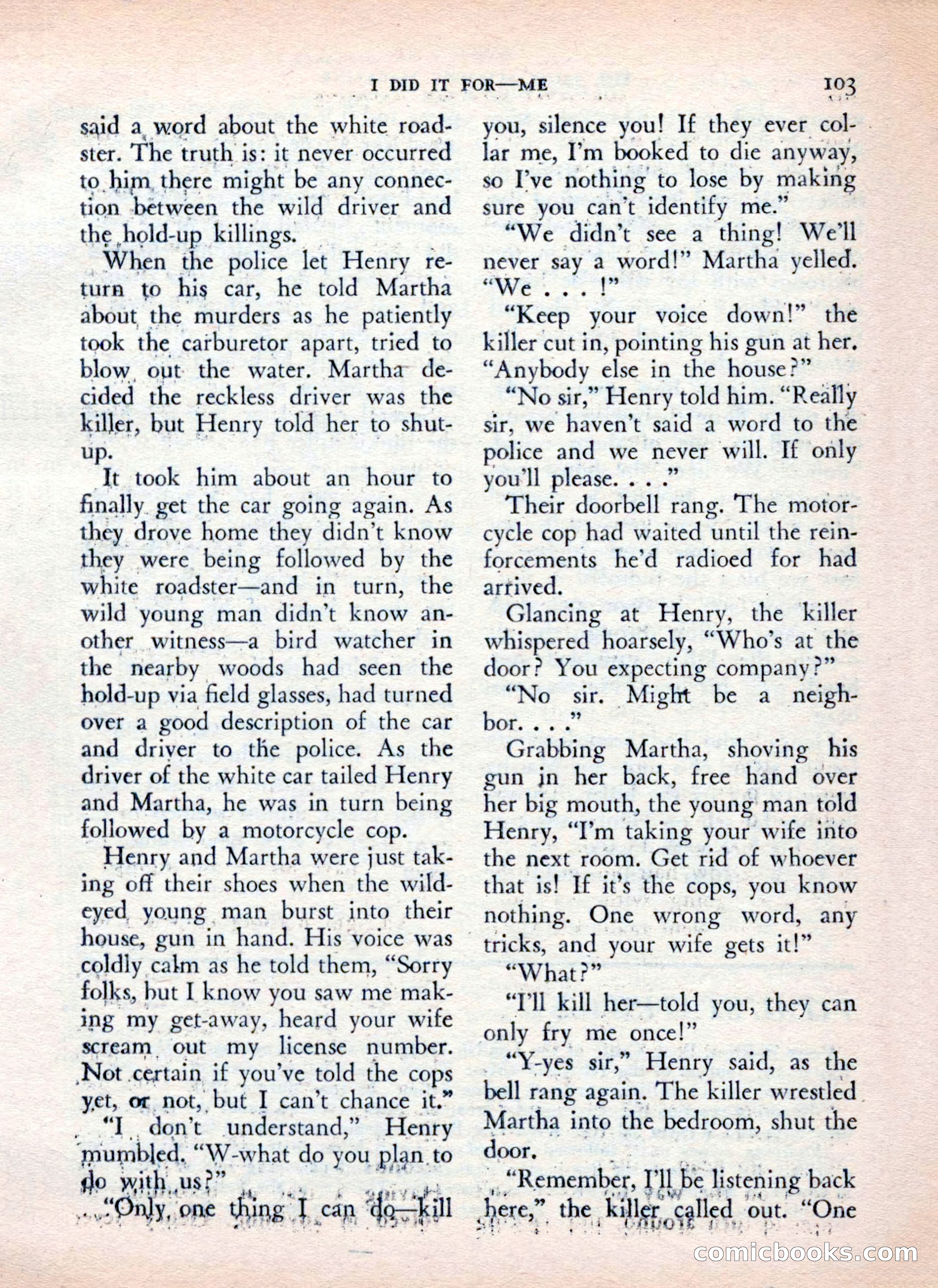 The Saint Mystery Magazine — page 105 of 132