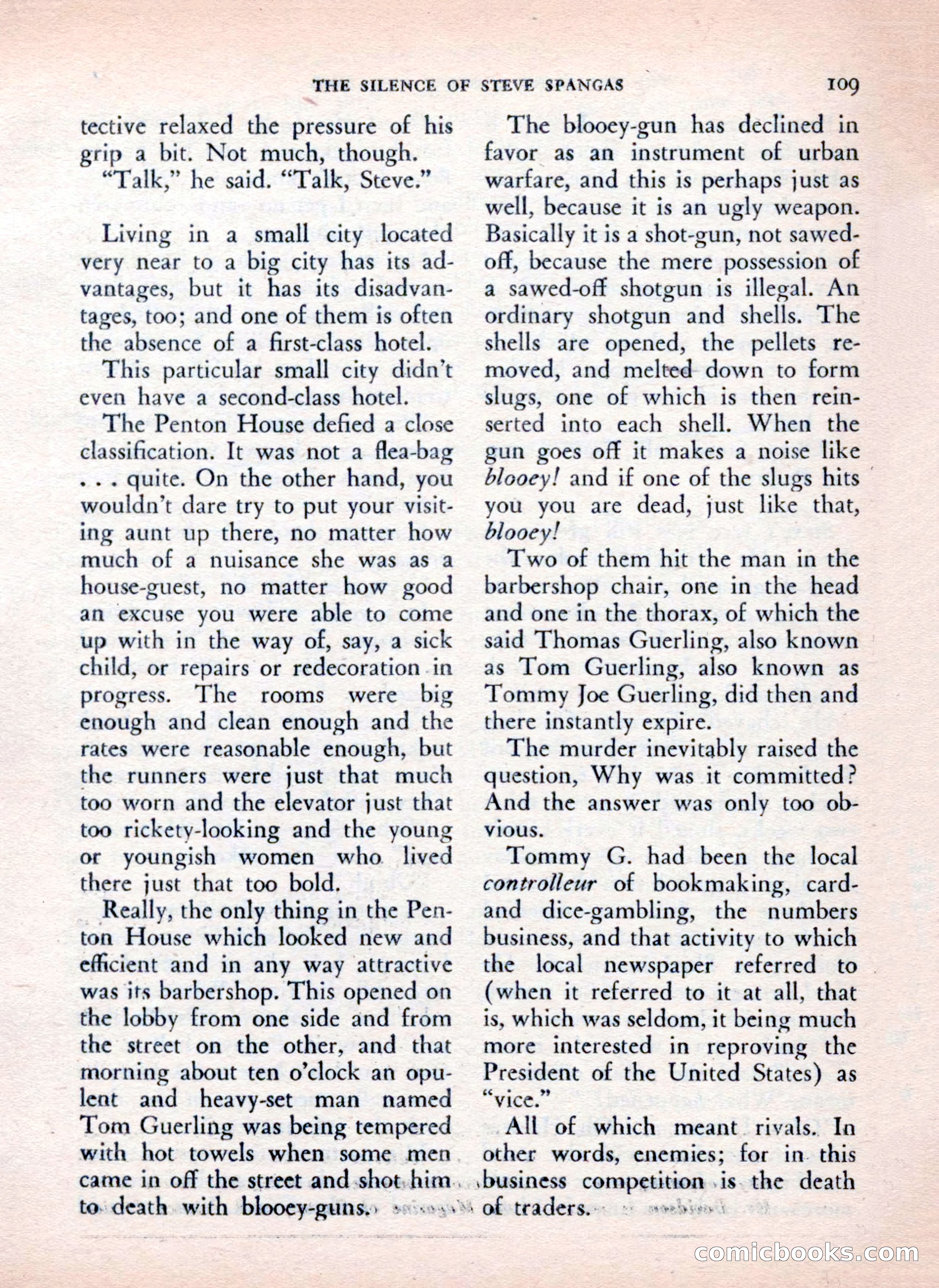 The Saint Mystery Magazine — page 111 of 132