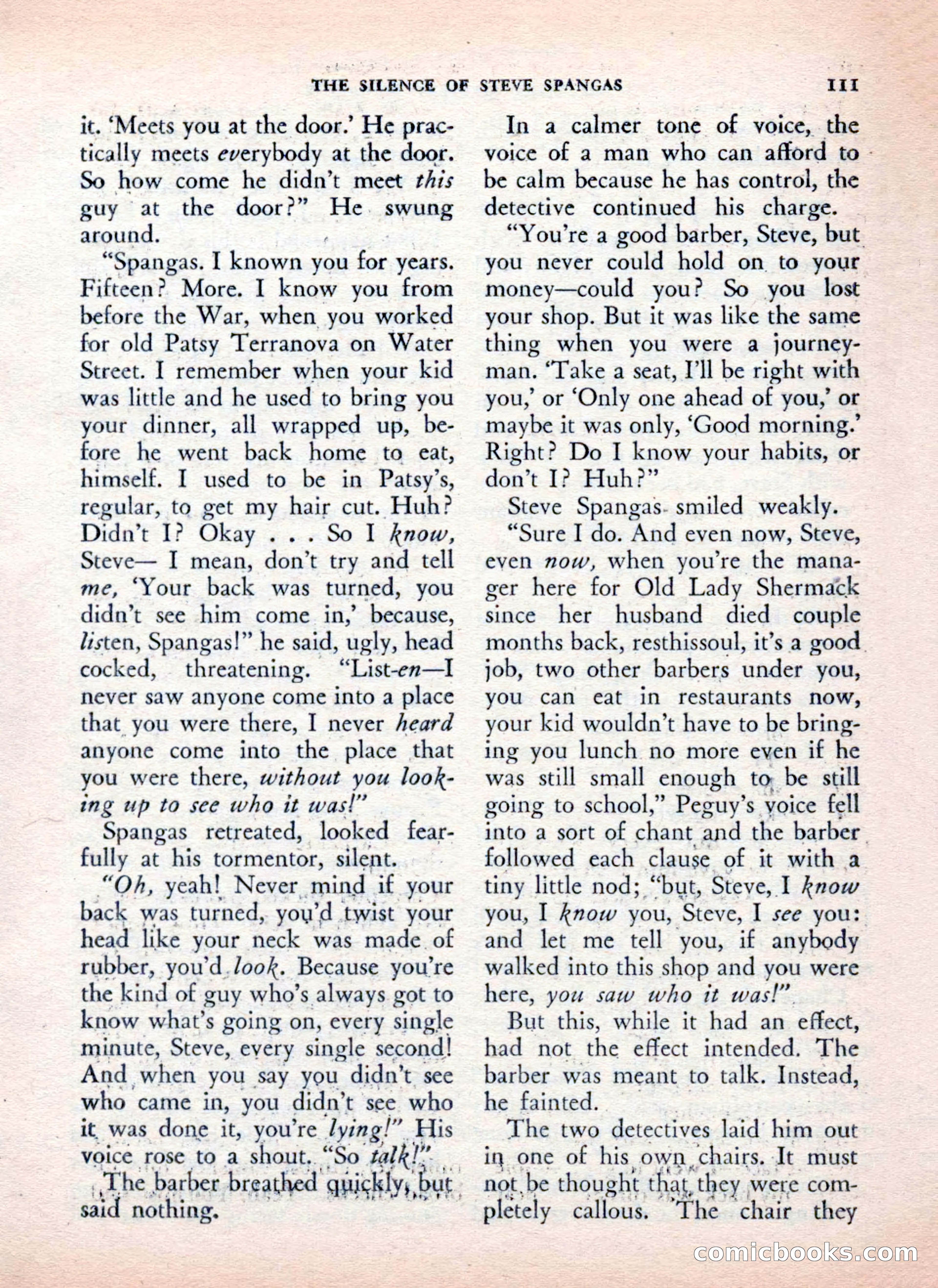 The Saint Mystery Magazine — page 113 of 132